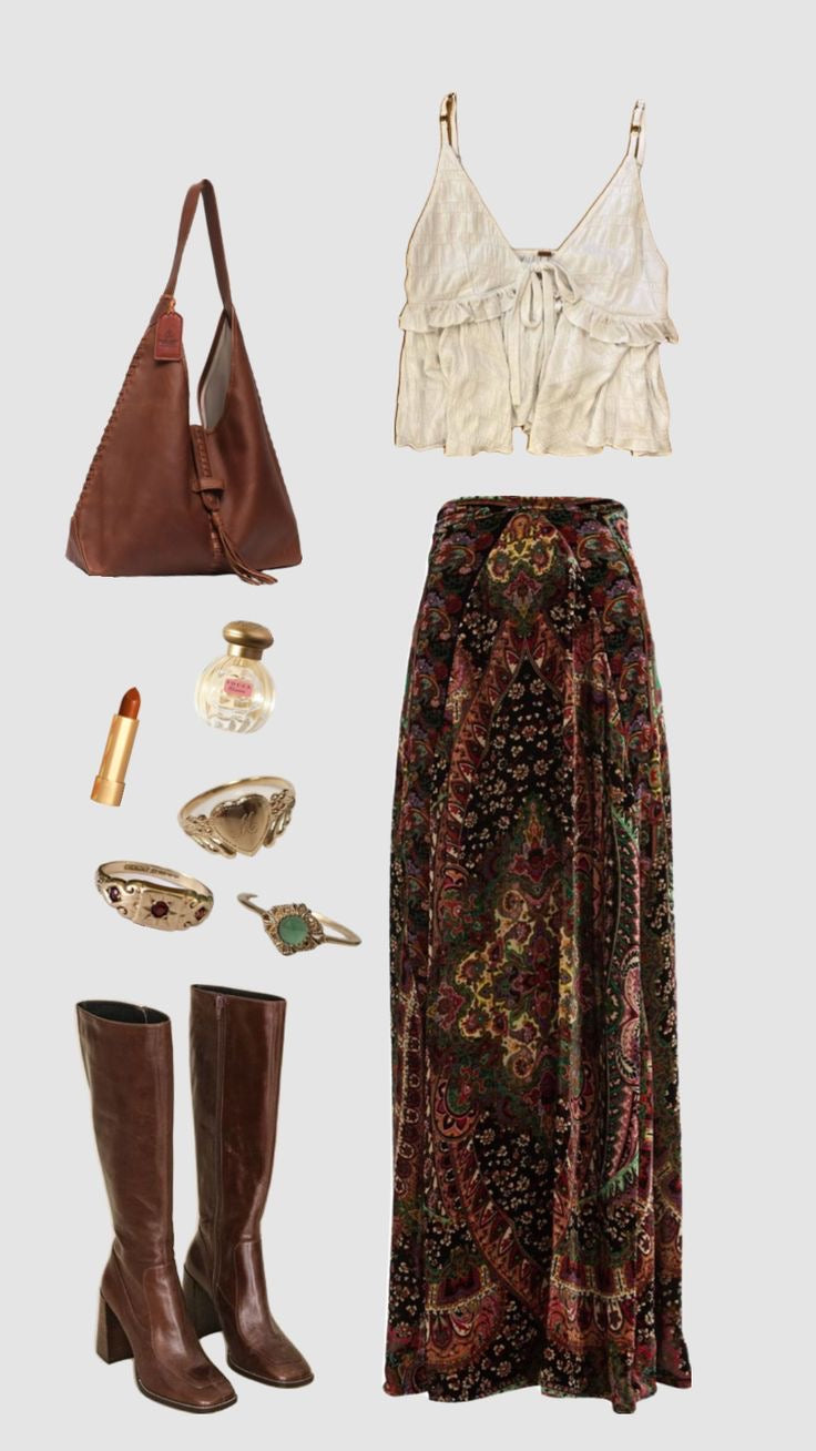 Earthy Whimsy Style Bundle UK 14/16 - 4 Pieces