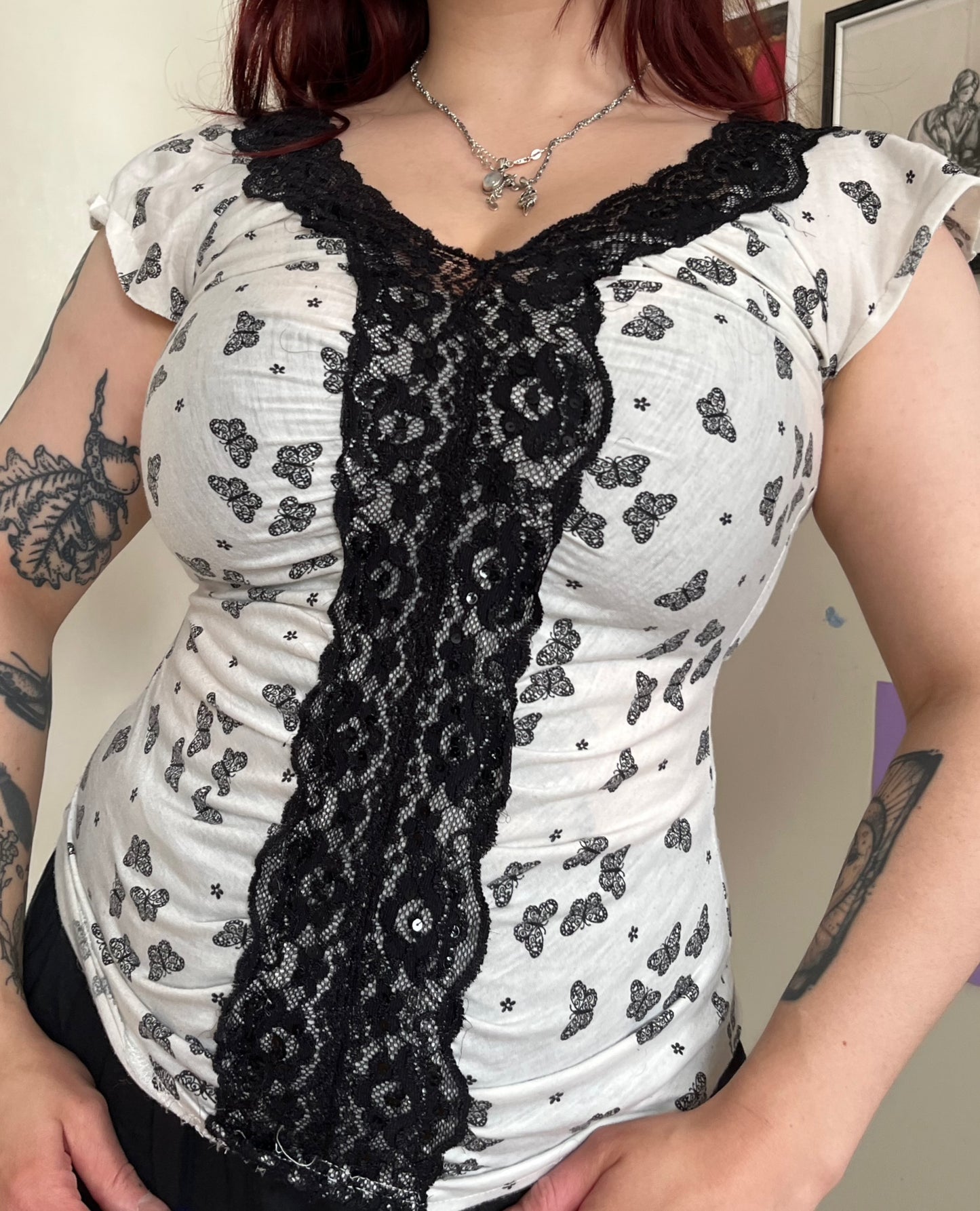 Butterfly New Look Top UK 8-10