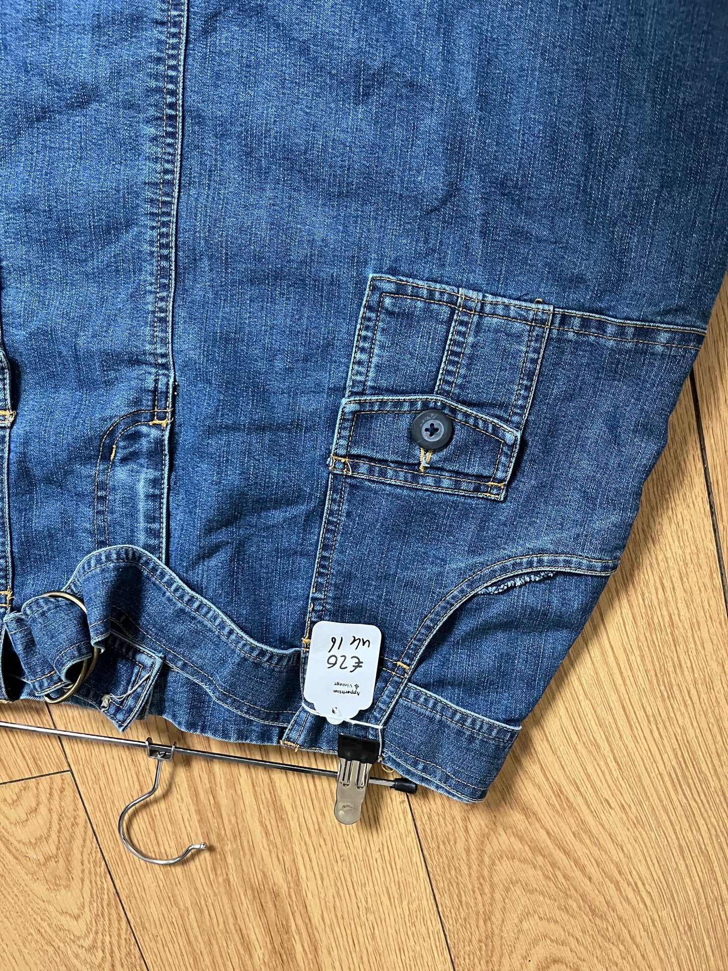 Denim Midi Skirt UK 12-14