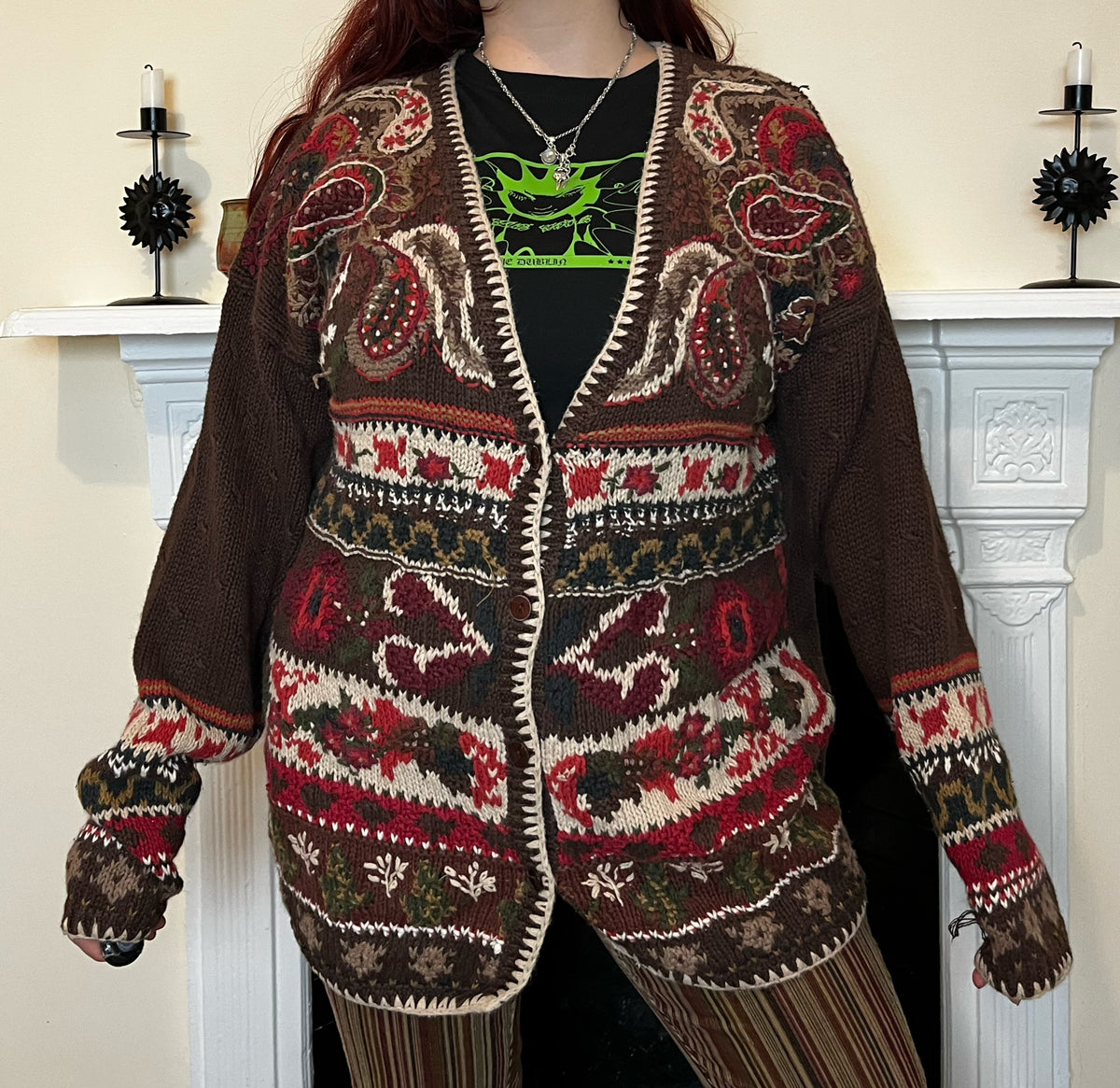 Autumnal Cardigan L