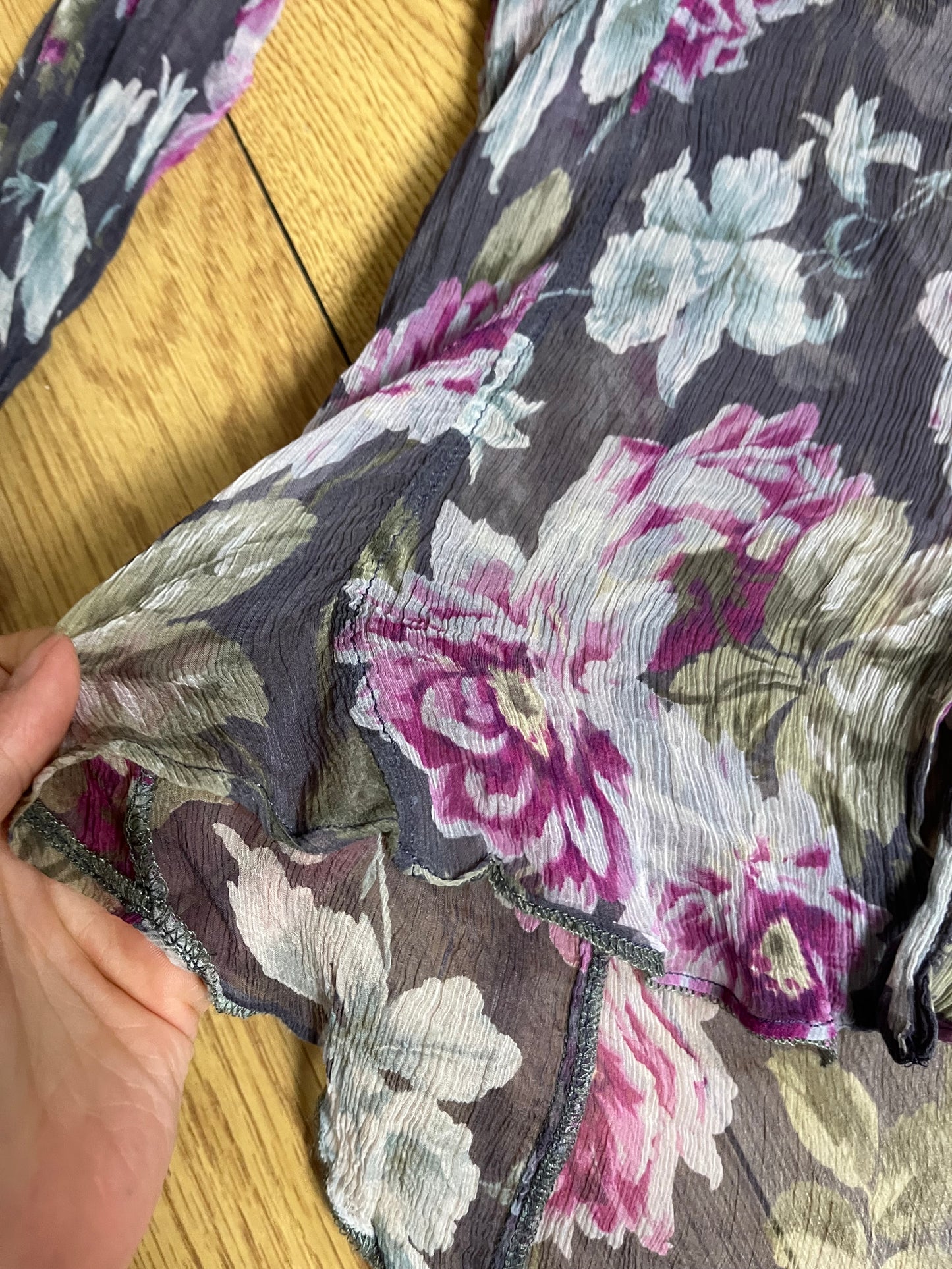 Chiffon Floral Top UK 10