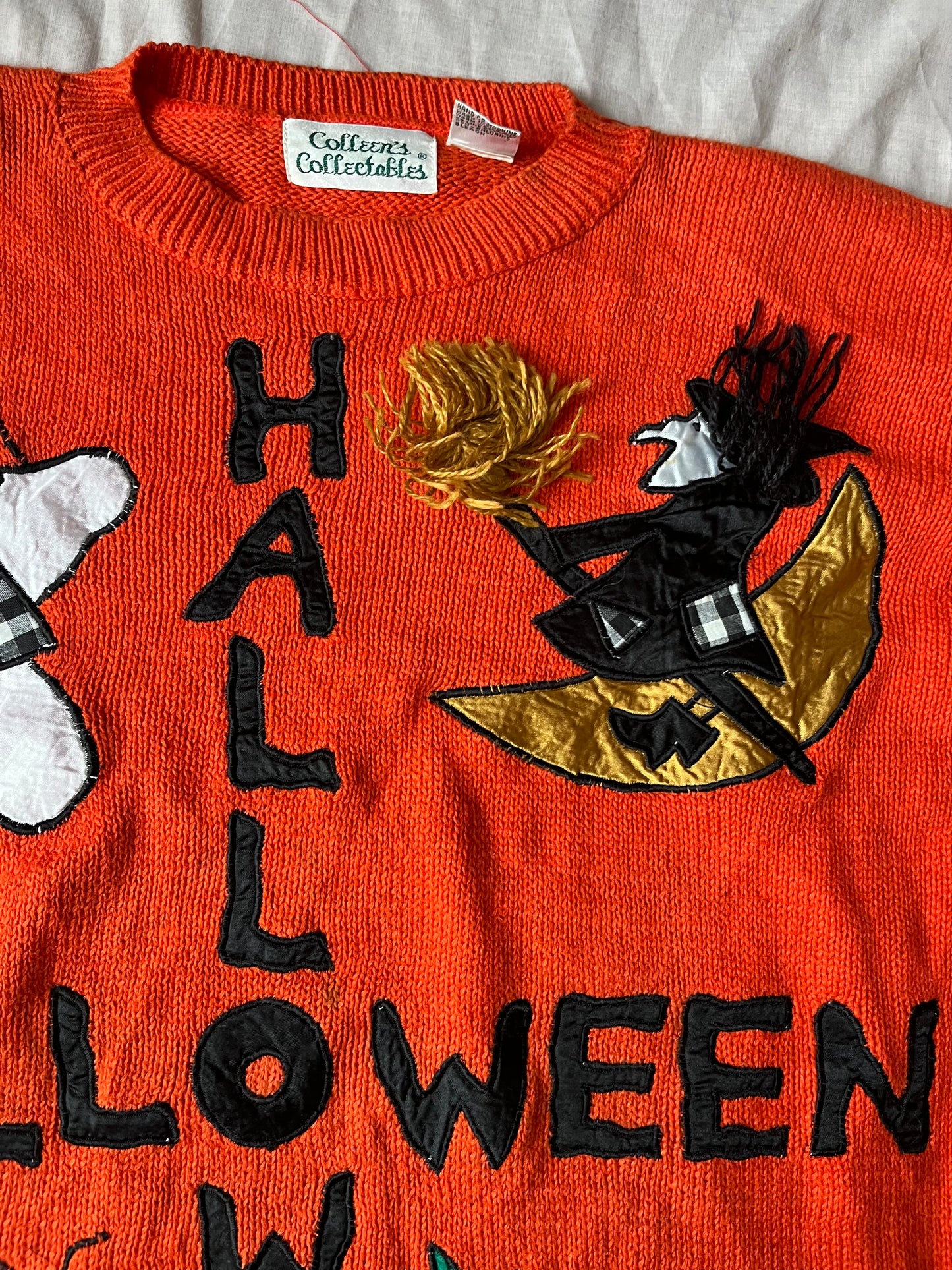 Witching Hour 1990s Halloween Jumper L