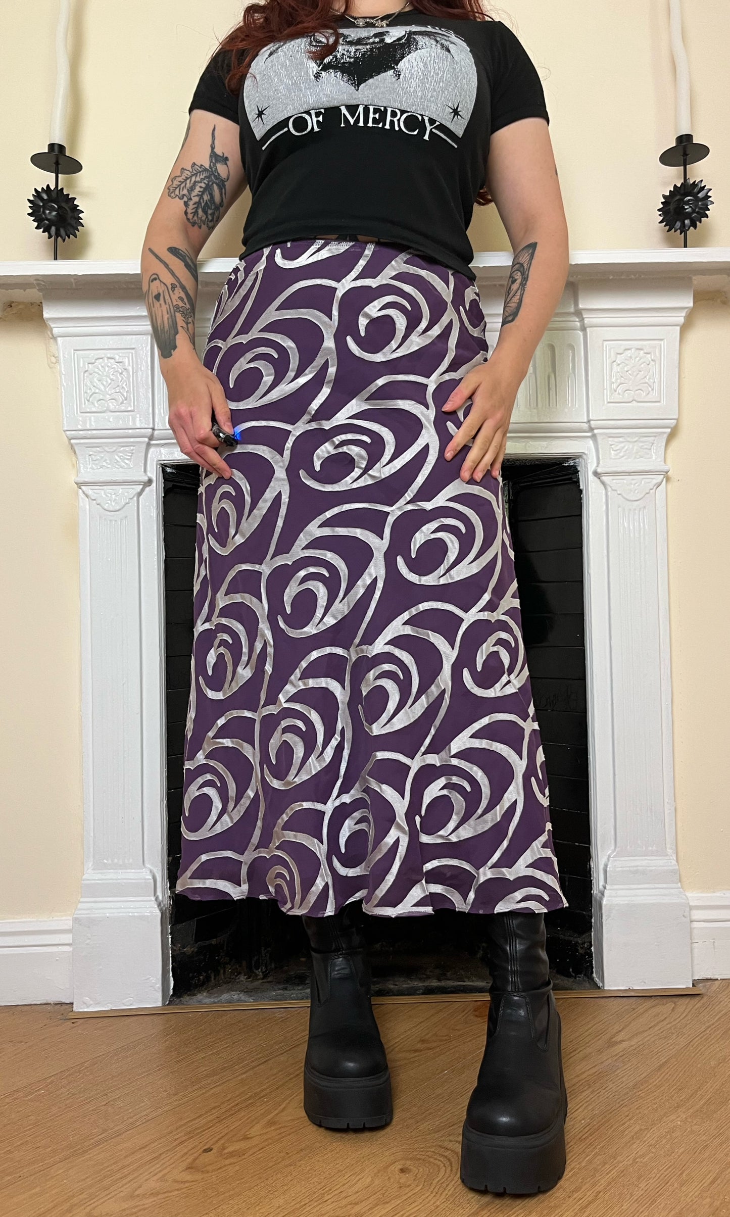 Purple Skirt UK 6-10