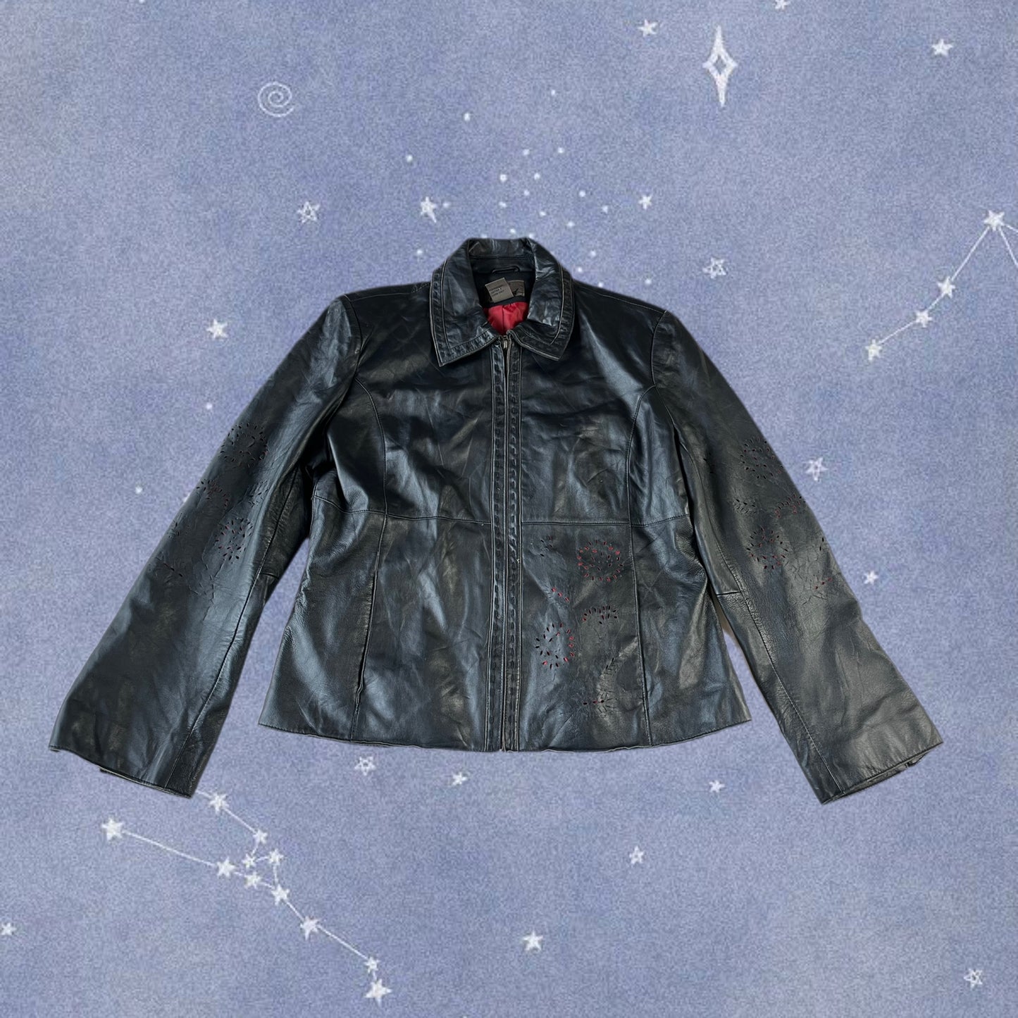 Corina Leather Jacket UK 12-14