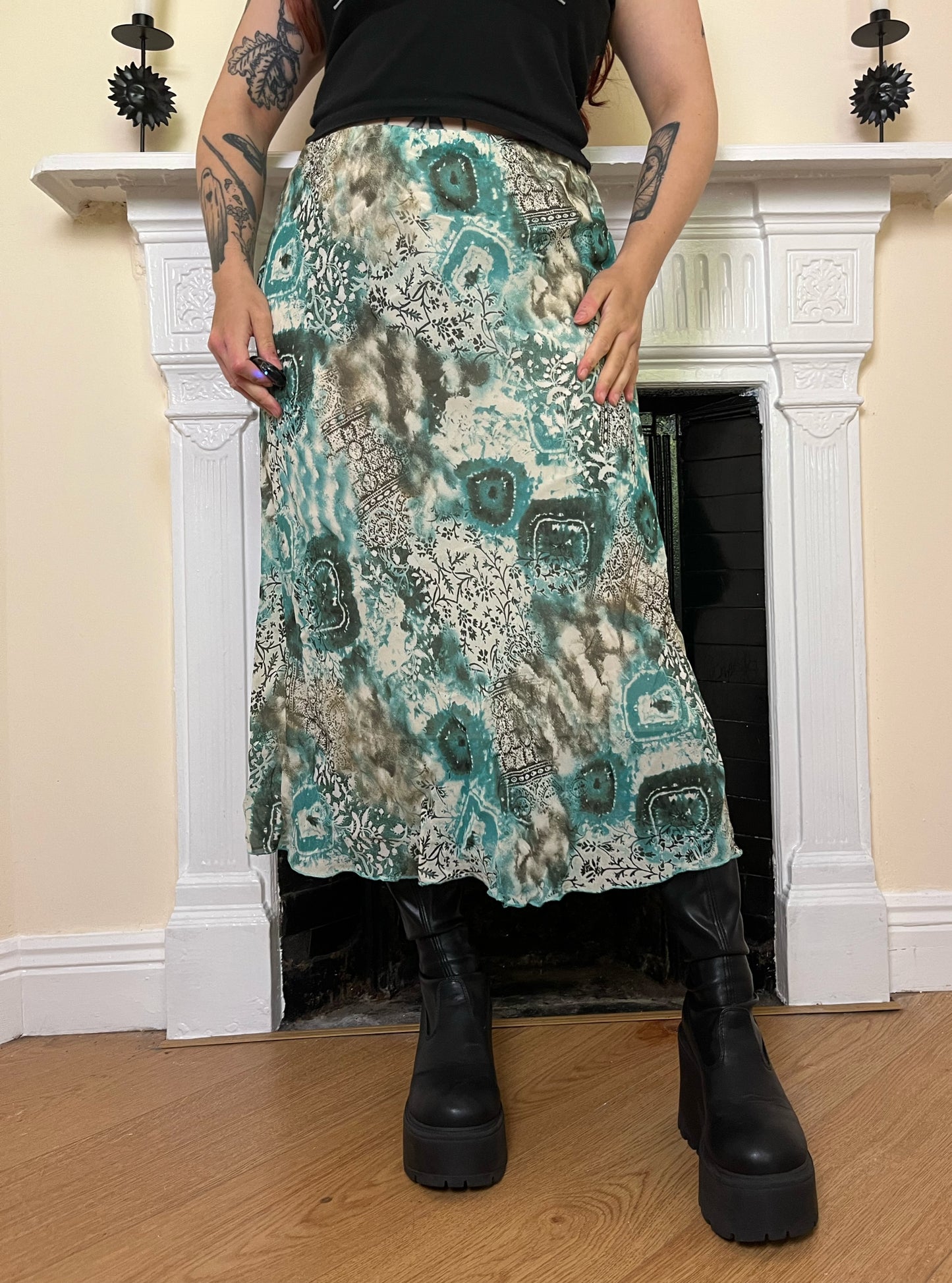 Floral Skirt UK 14-16