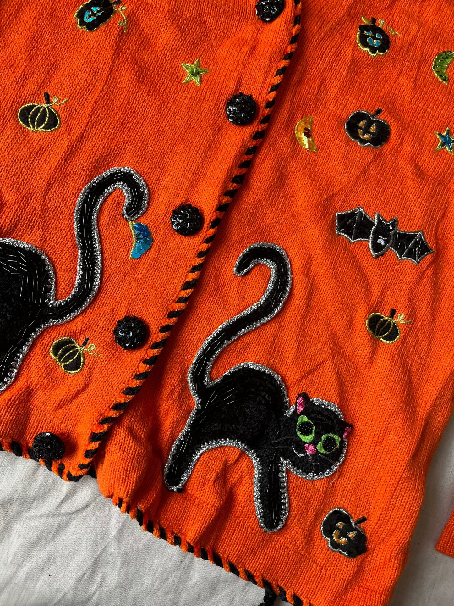 Salem 1990s Halloween Cardigan M