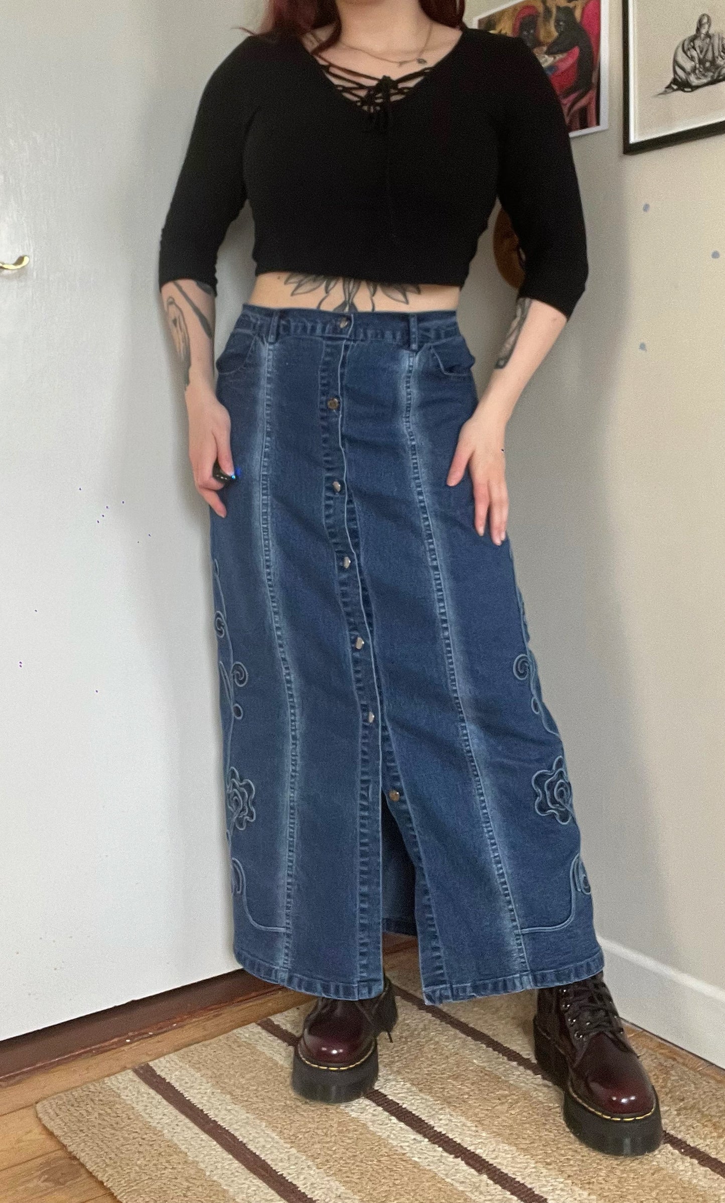 Eleanor 90s Skirt UK 14