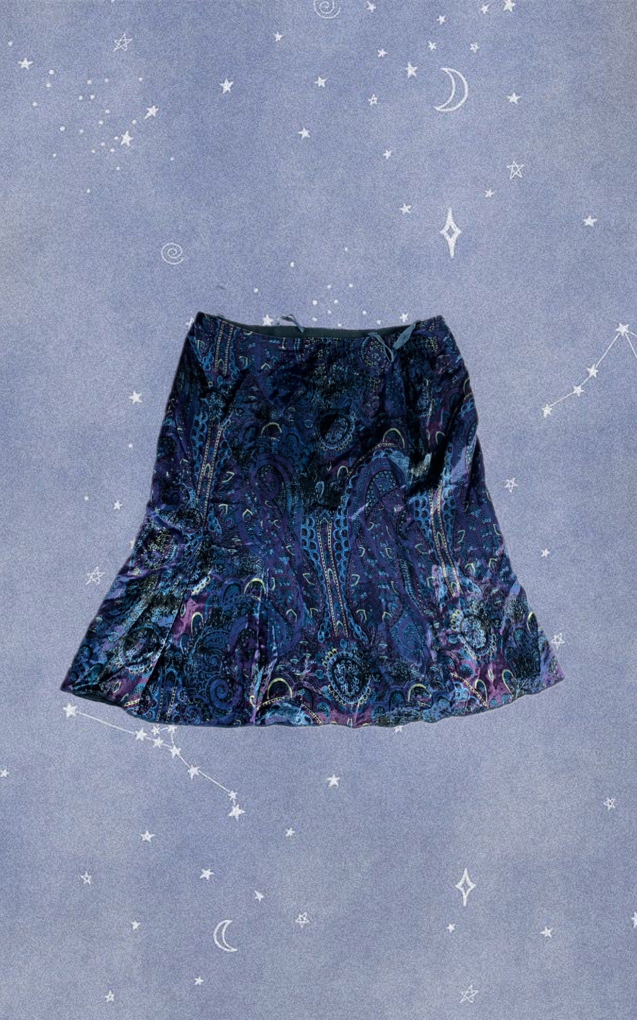 Sophie 90s Velvet Skirt UK 14