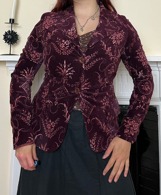 Velvet Jacket UK 8/S