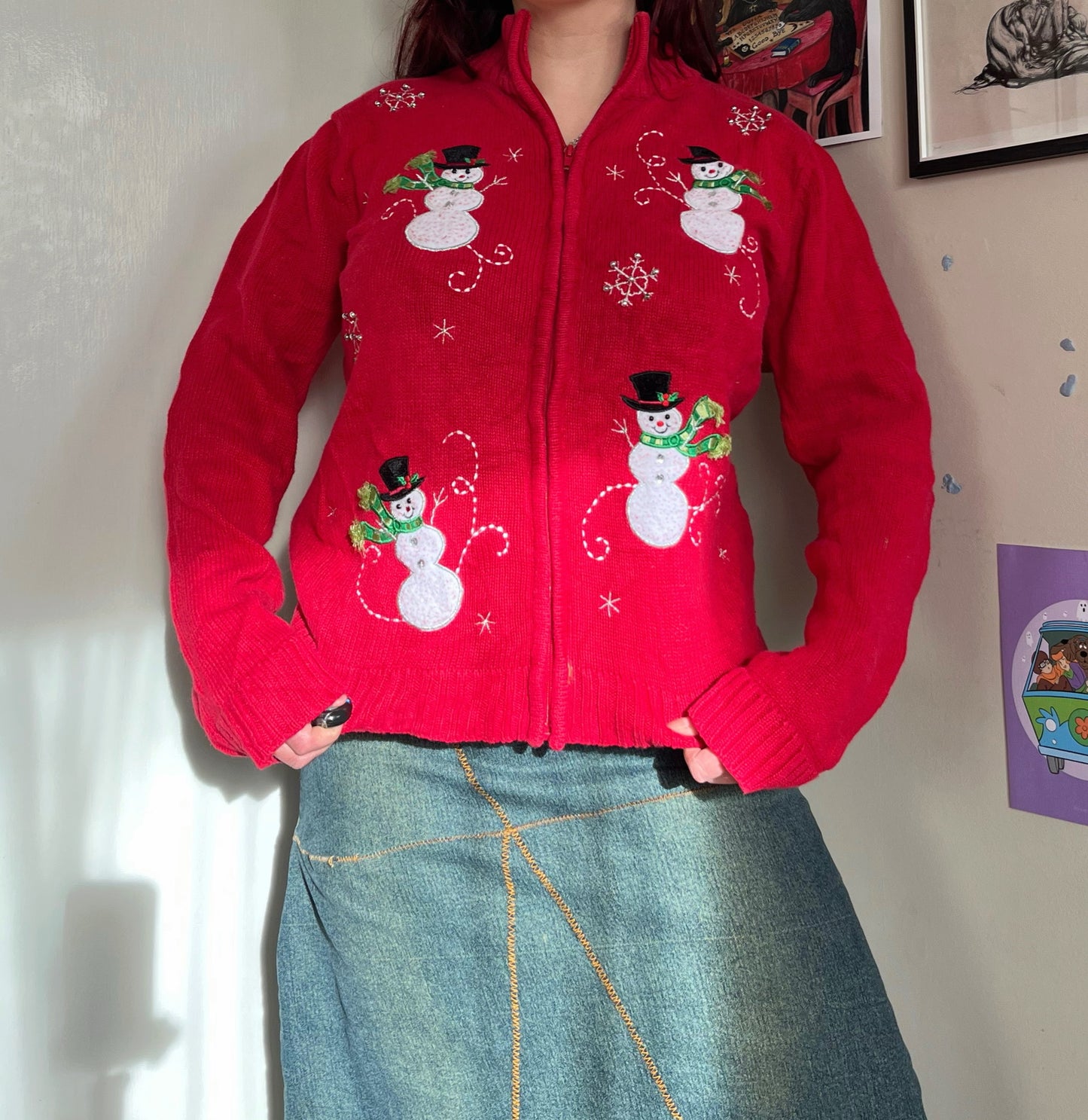 Robin 1990s Cardigan UK 4-14/M