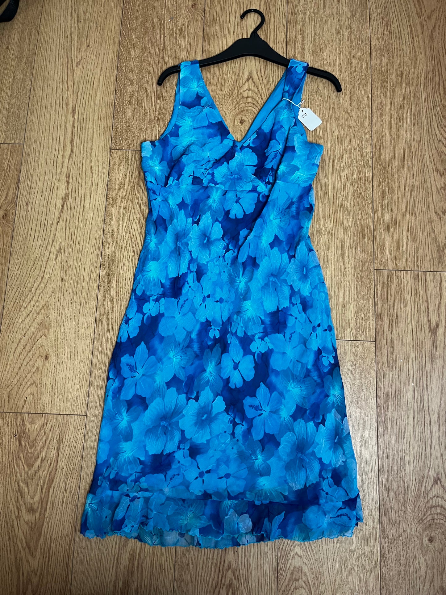 2000s Floral Dress UK 12