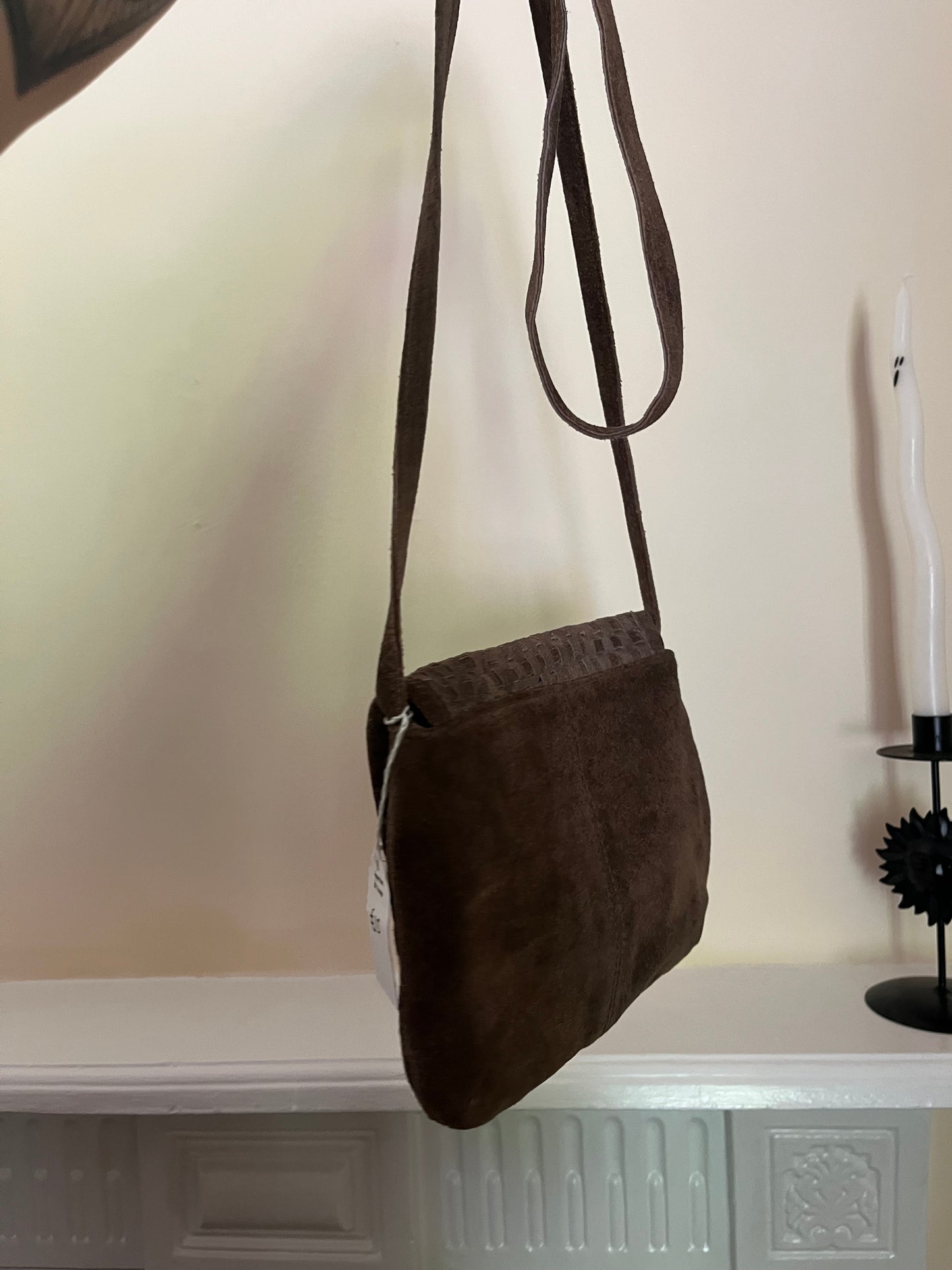Brown Suede Bag