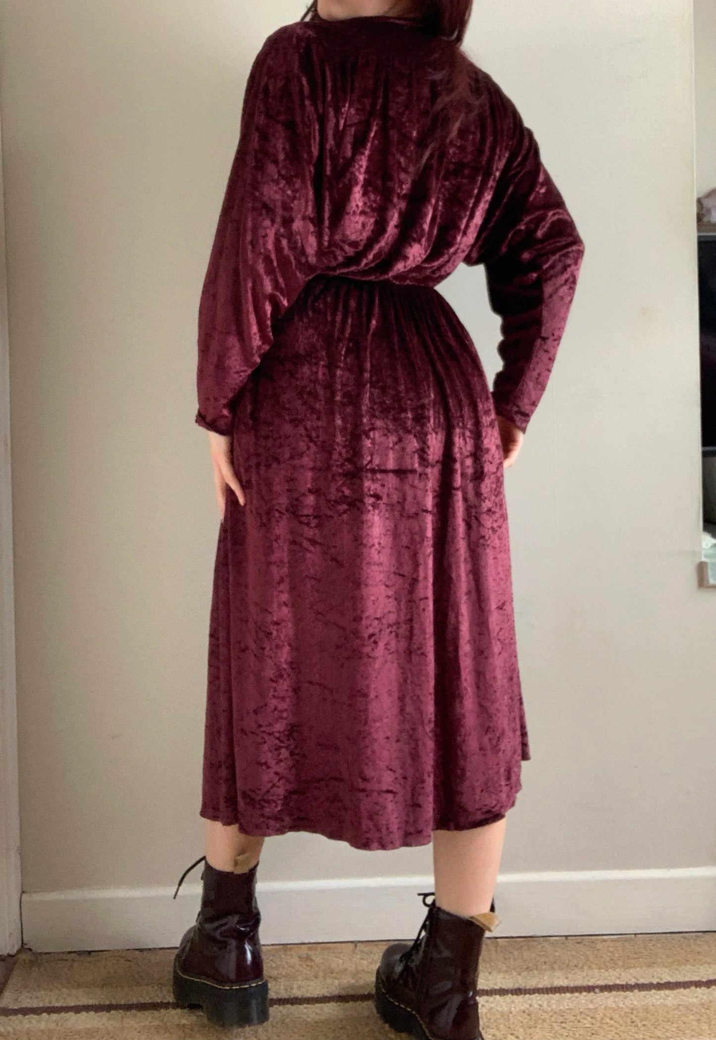 Becca 90s Velvet Dress UK 10-12