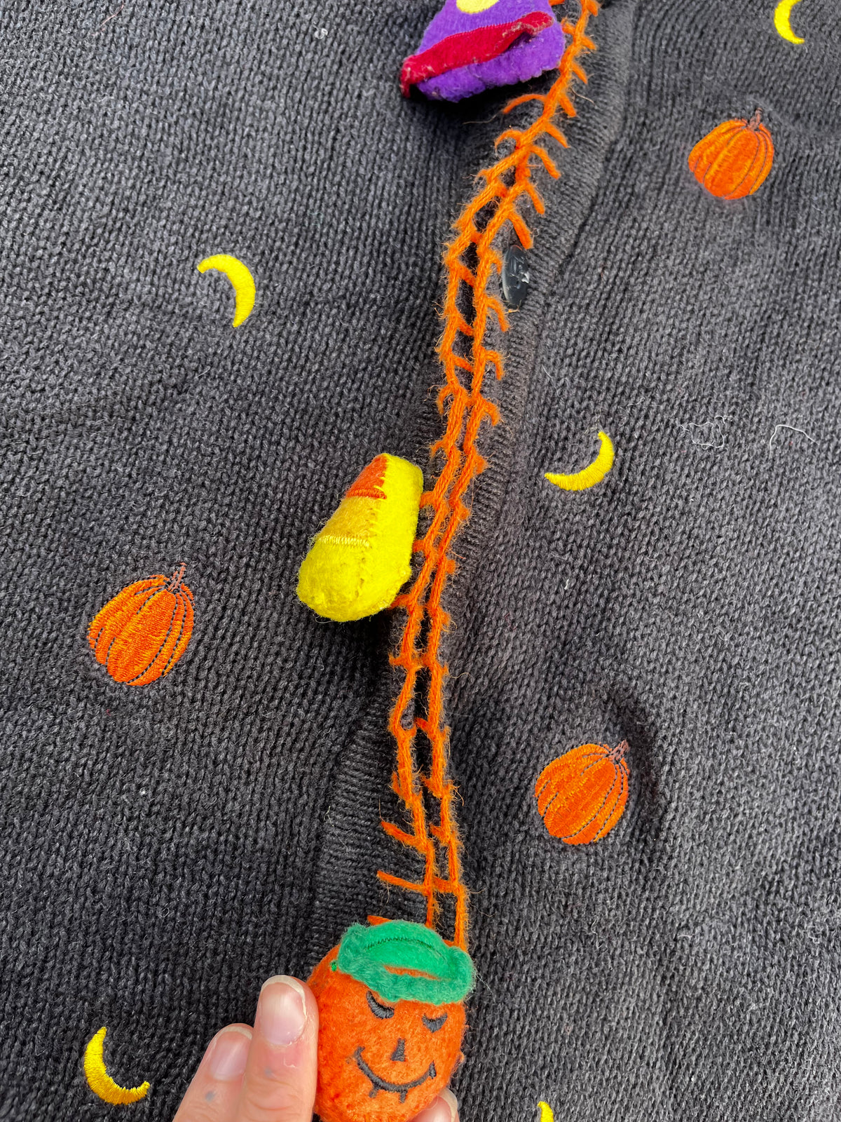Happy Halloween Cardigan XL