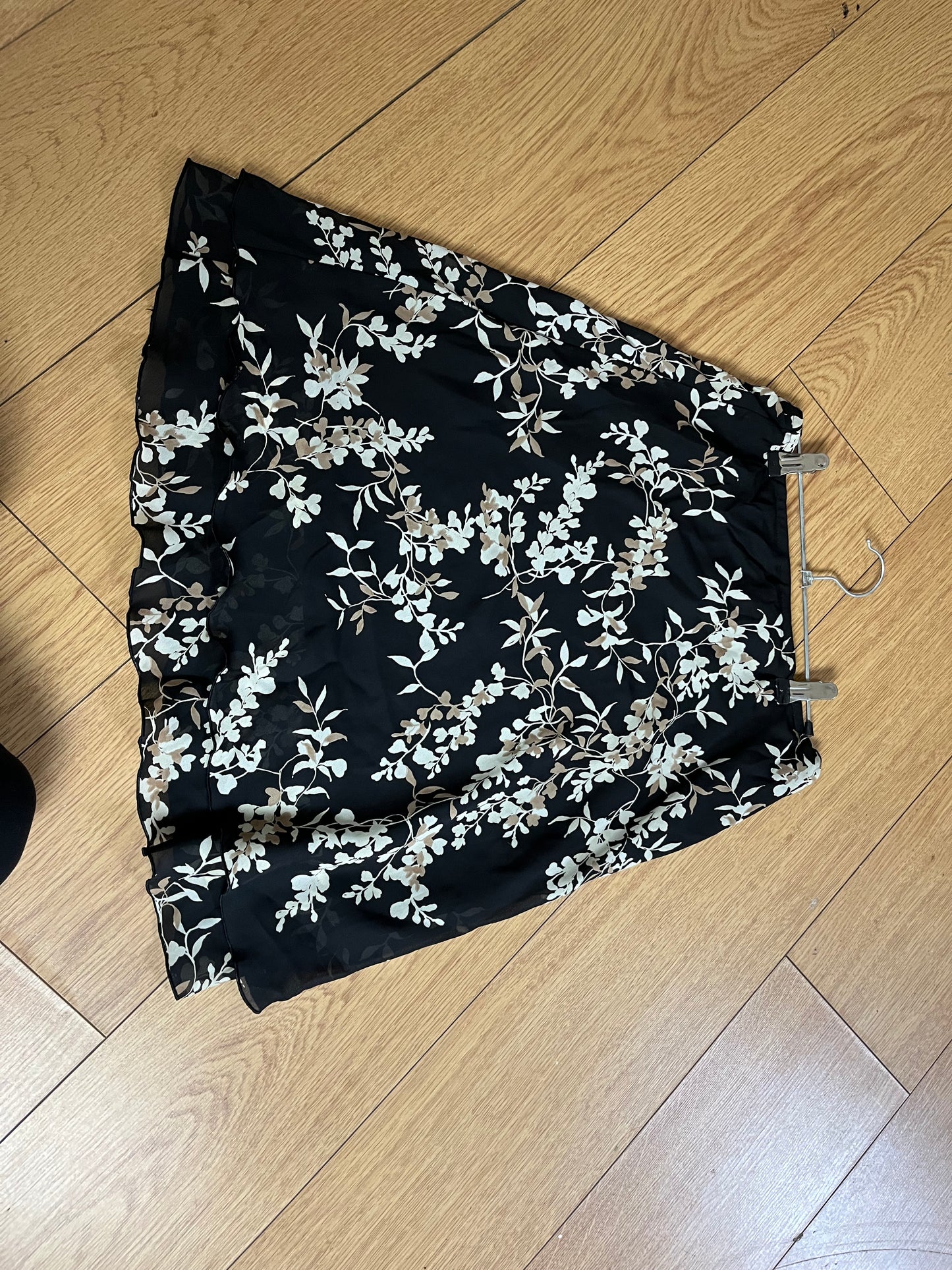 Floral Midi Skirt UK 8-12