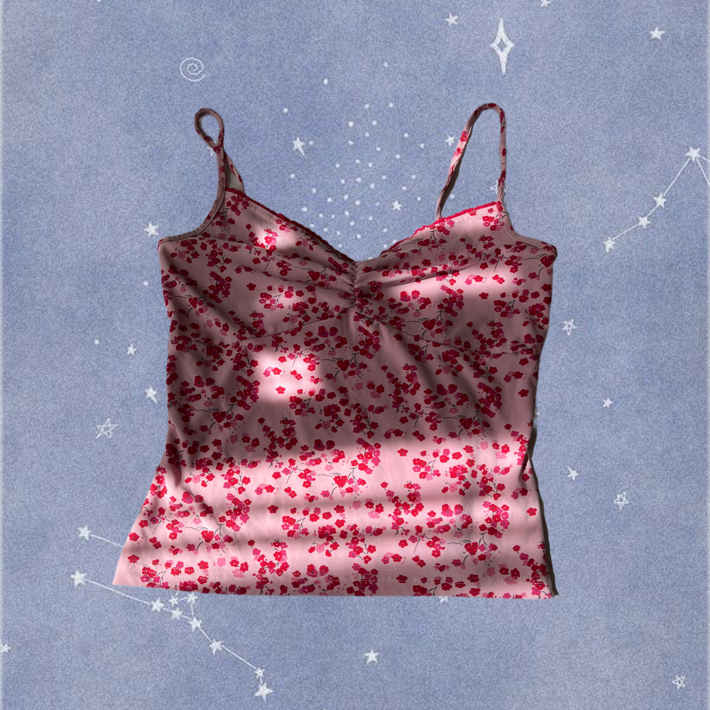 Floral New Look Cami Top UK 10