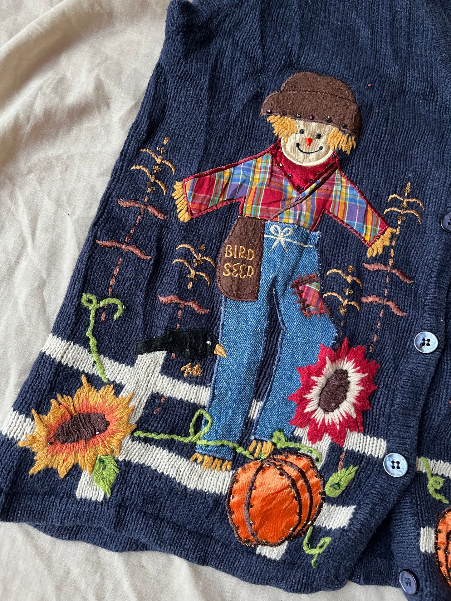 Pumpkin Patch Sweater Vest UK 6-12