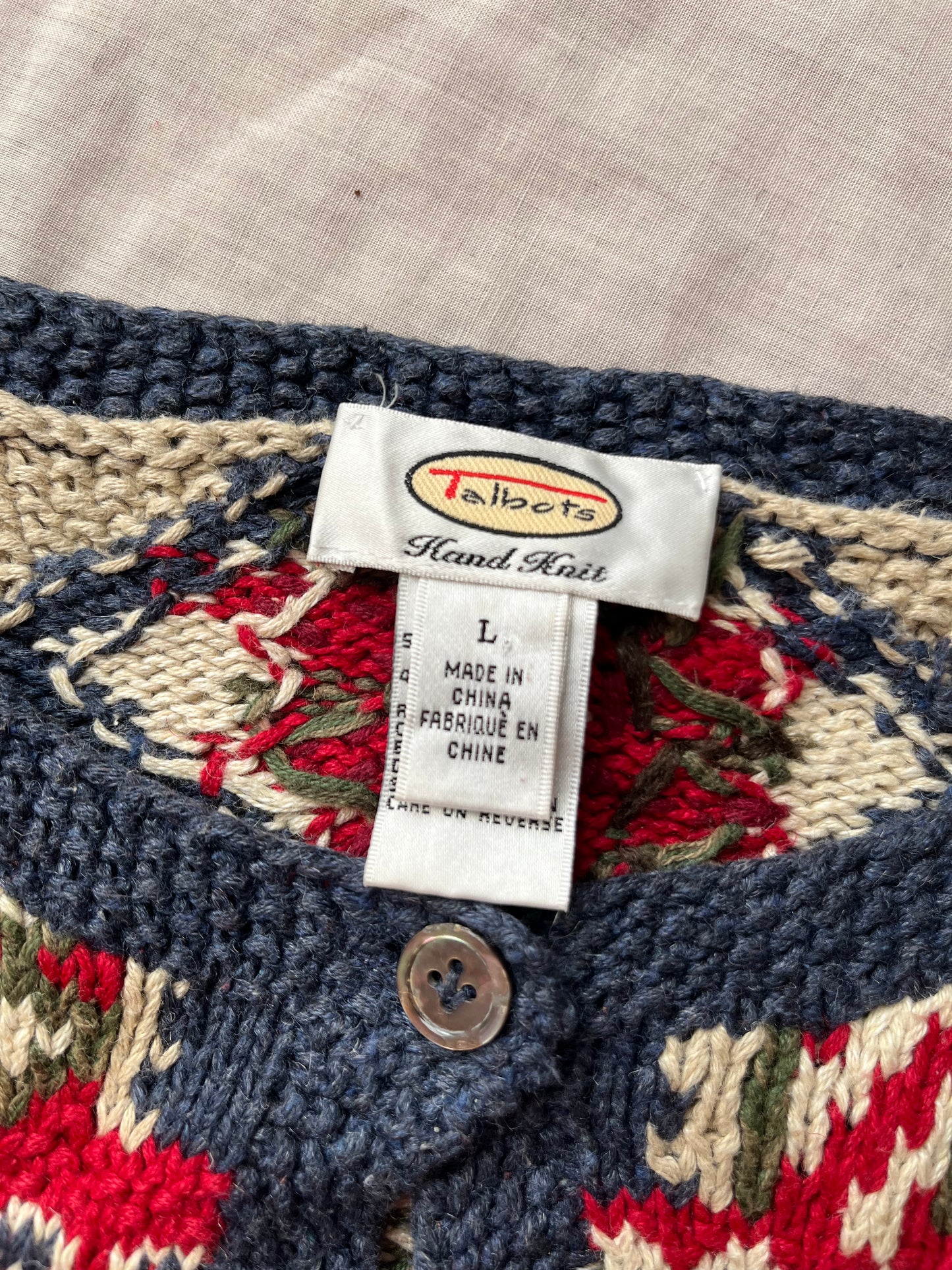 Gingerbread 1990s Cardigan UK 4-16/L