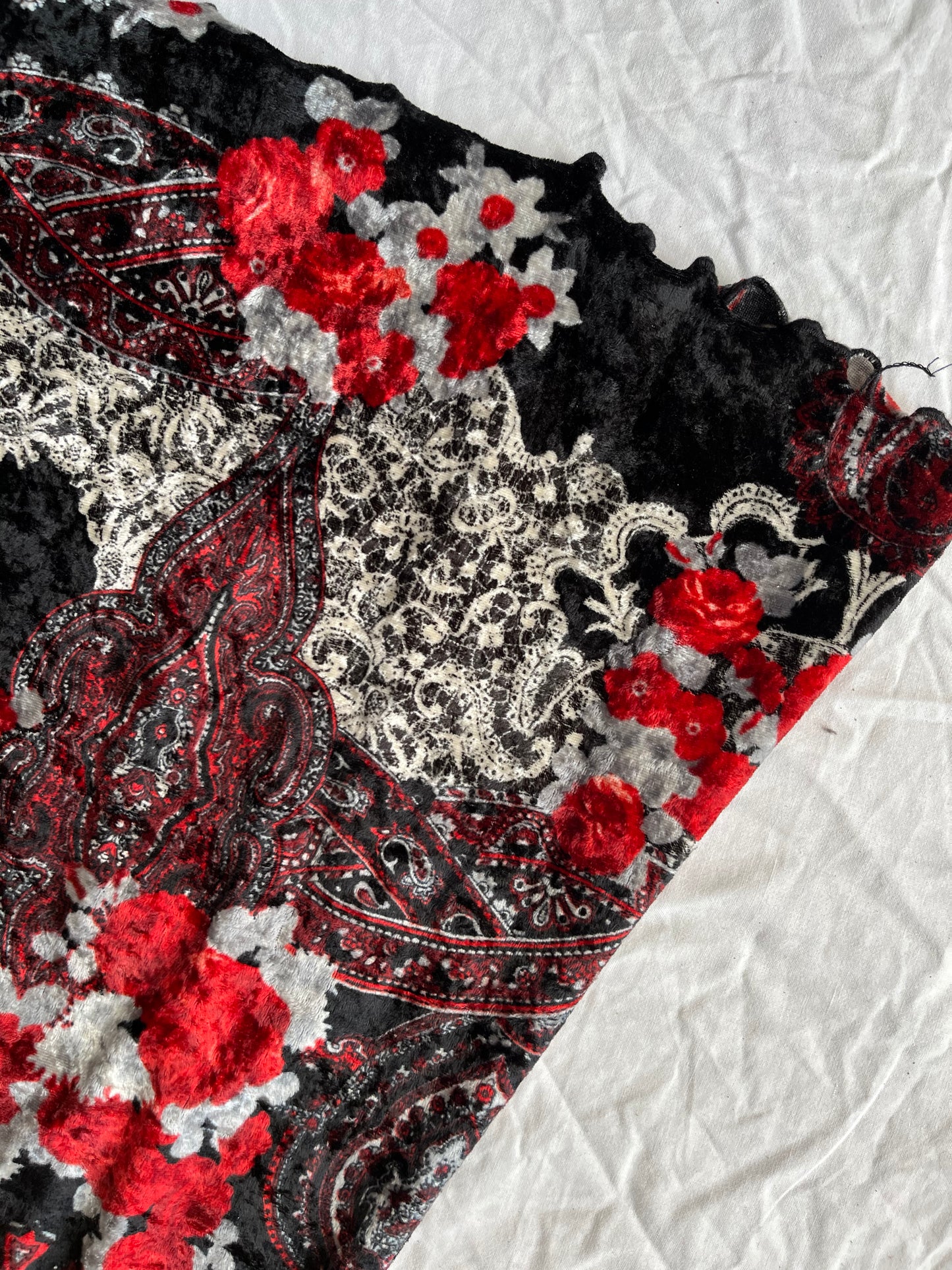 Velvet Midi Skirt UK 10-12