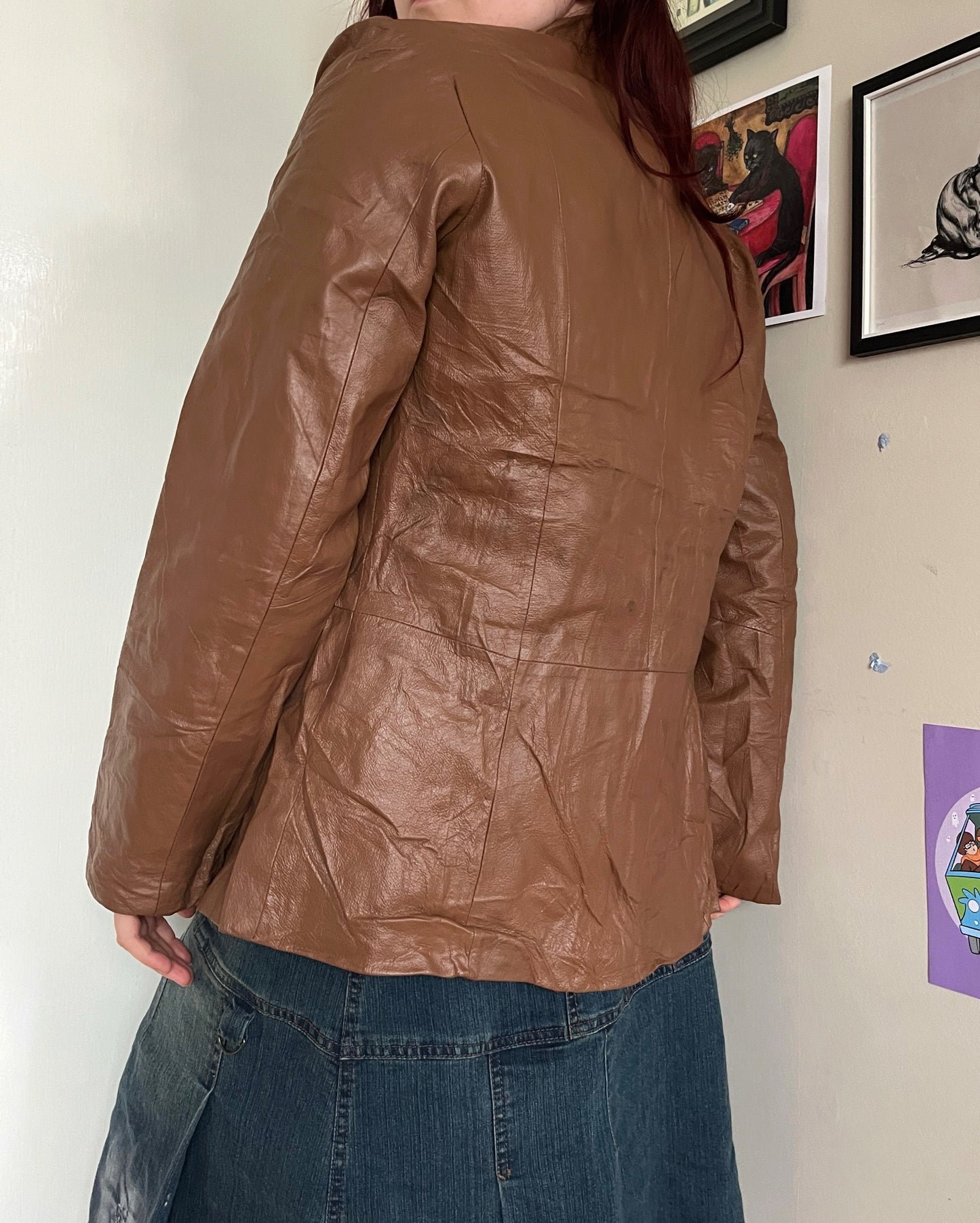 Kate Leather Jacket UK 8-14
