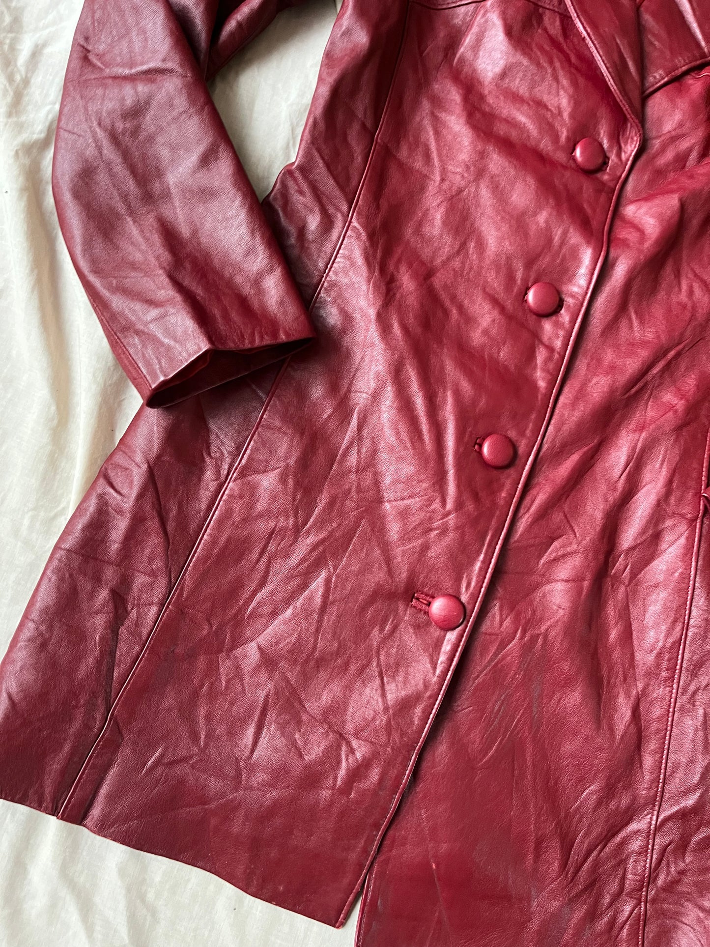 Ruby Leather Jacket UK 8-10