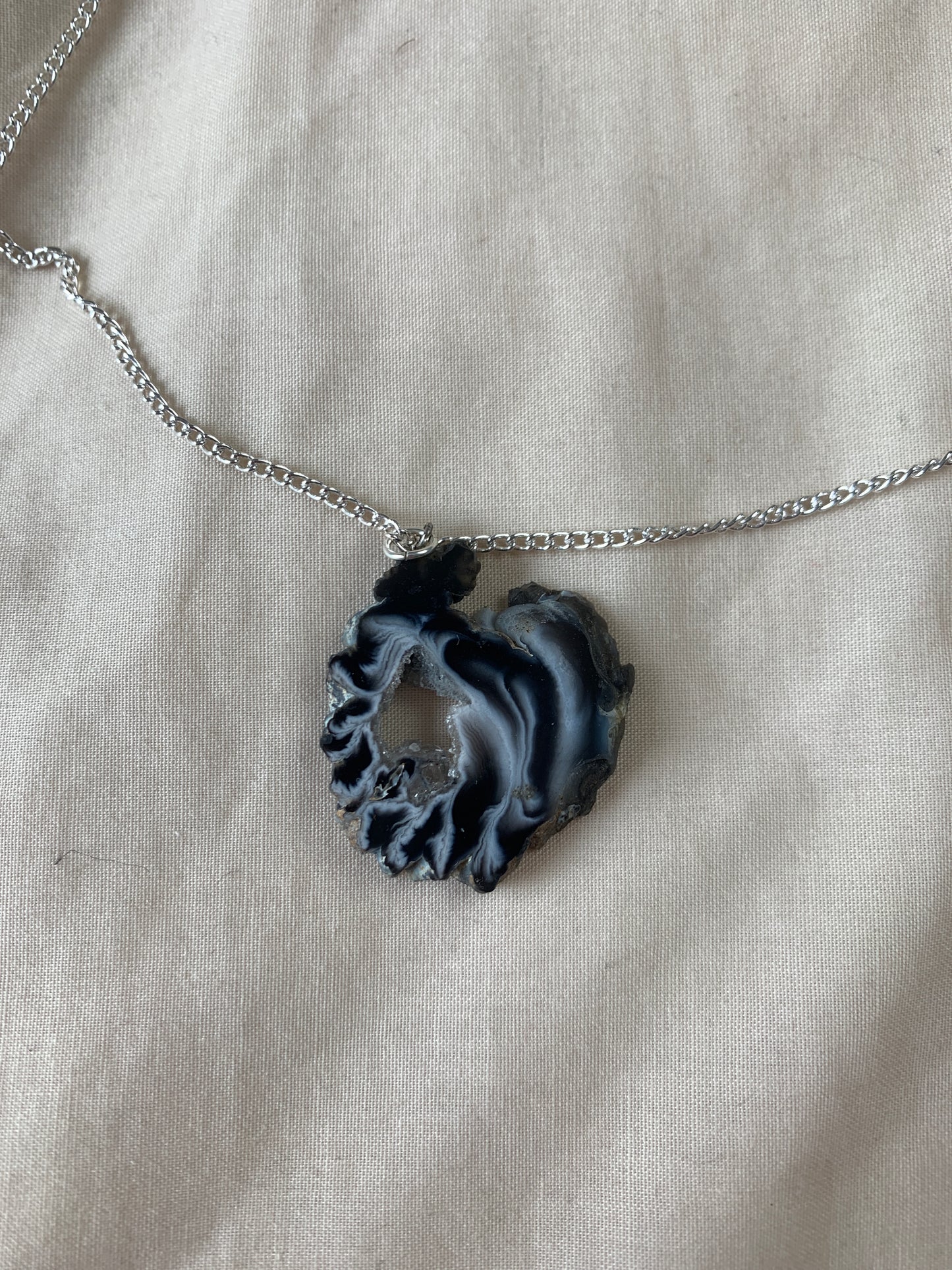 Onyx Pendant Necklace