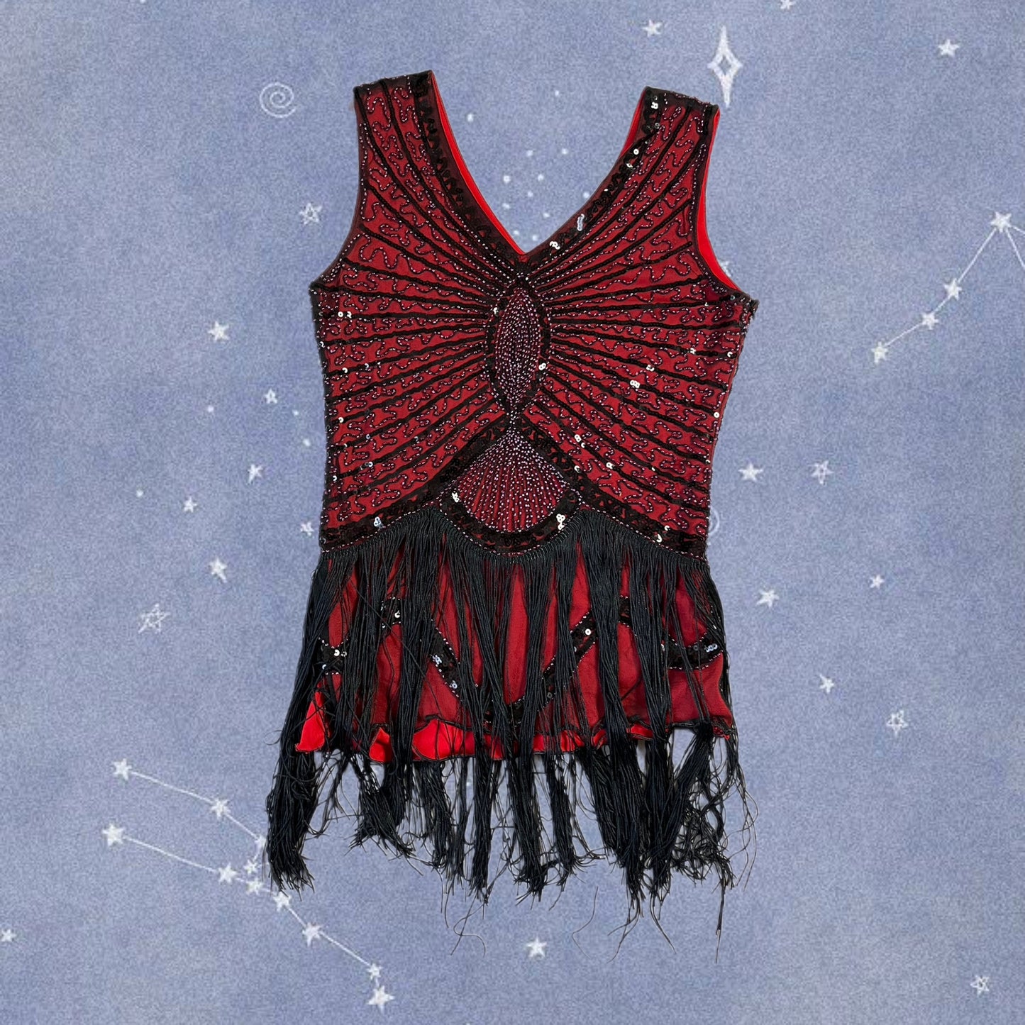 Beaded Top UK 10