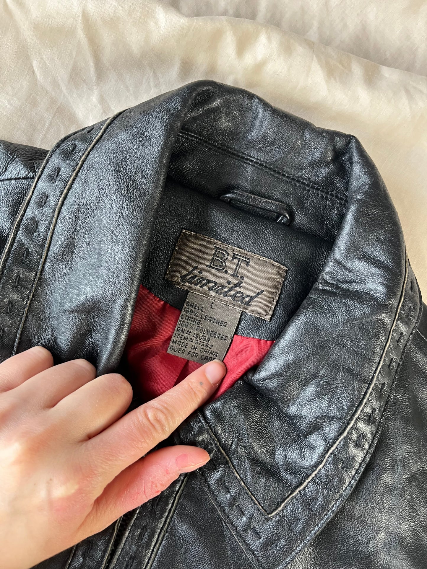 Corina Leather Jacket UK 12-14
