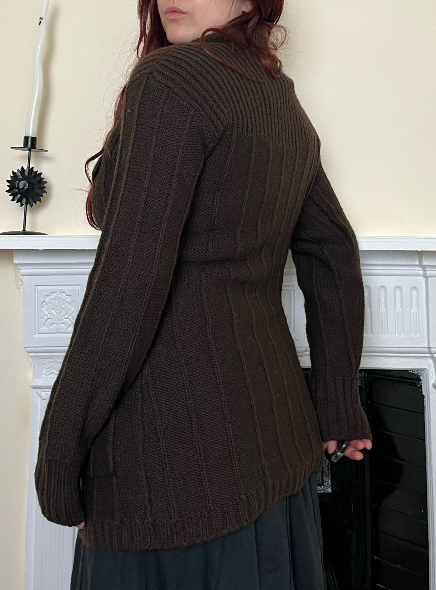 Brown Cardigan S