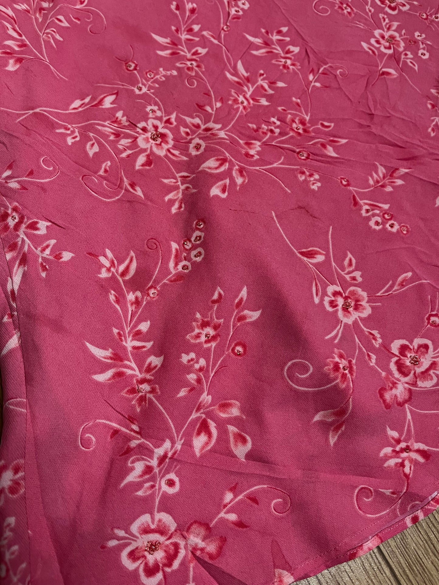1990s Floral Dress UK 12