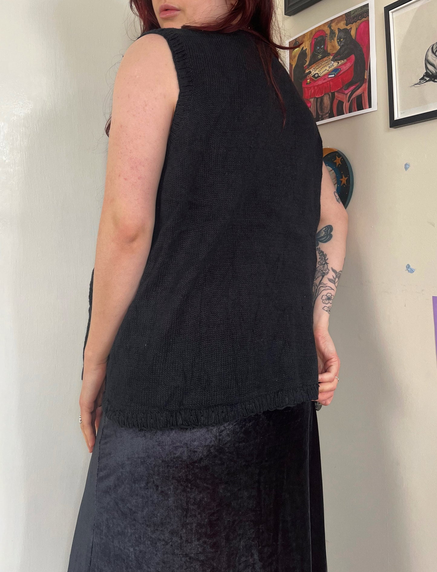 Falling Leaves Sweater Vest UK 6-18