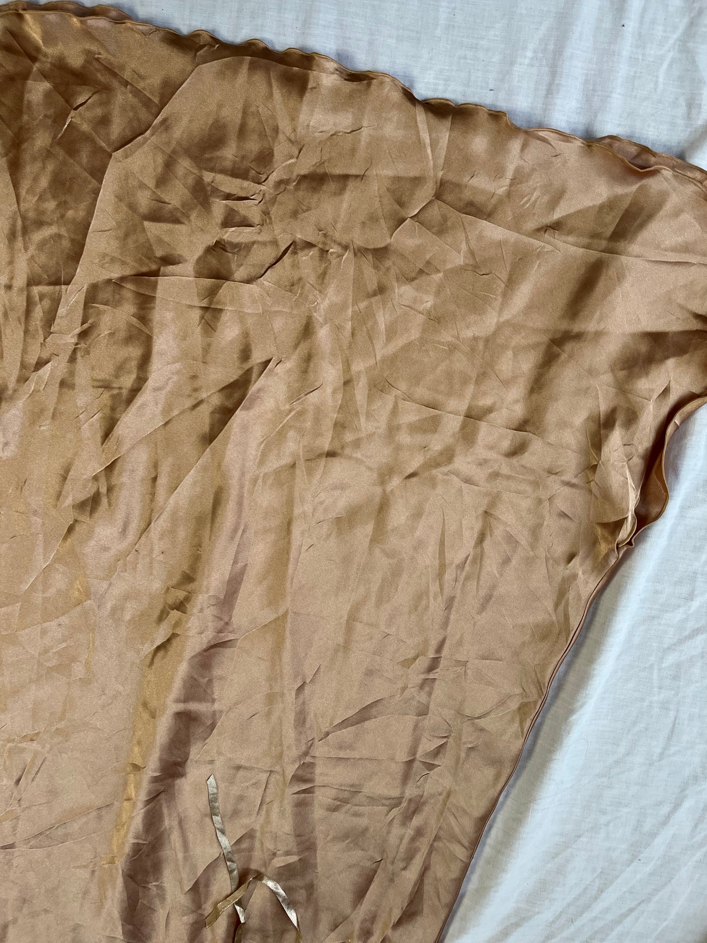 Gold Slip Dress UK 10-12