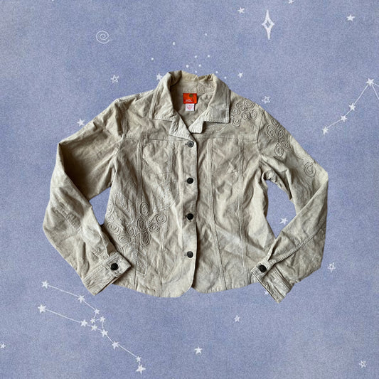 Sage Corduroy Jacket UK 12-14