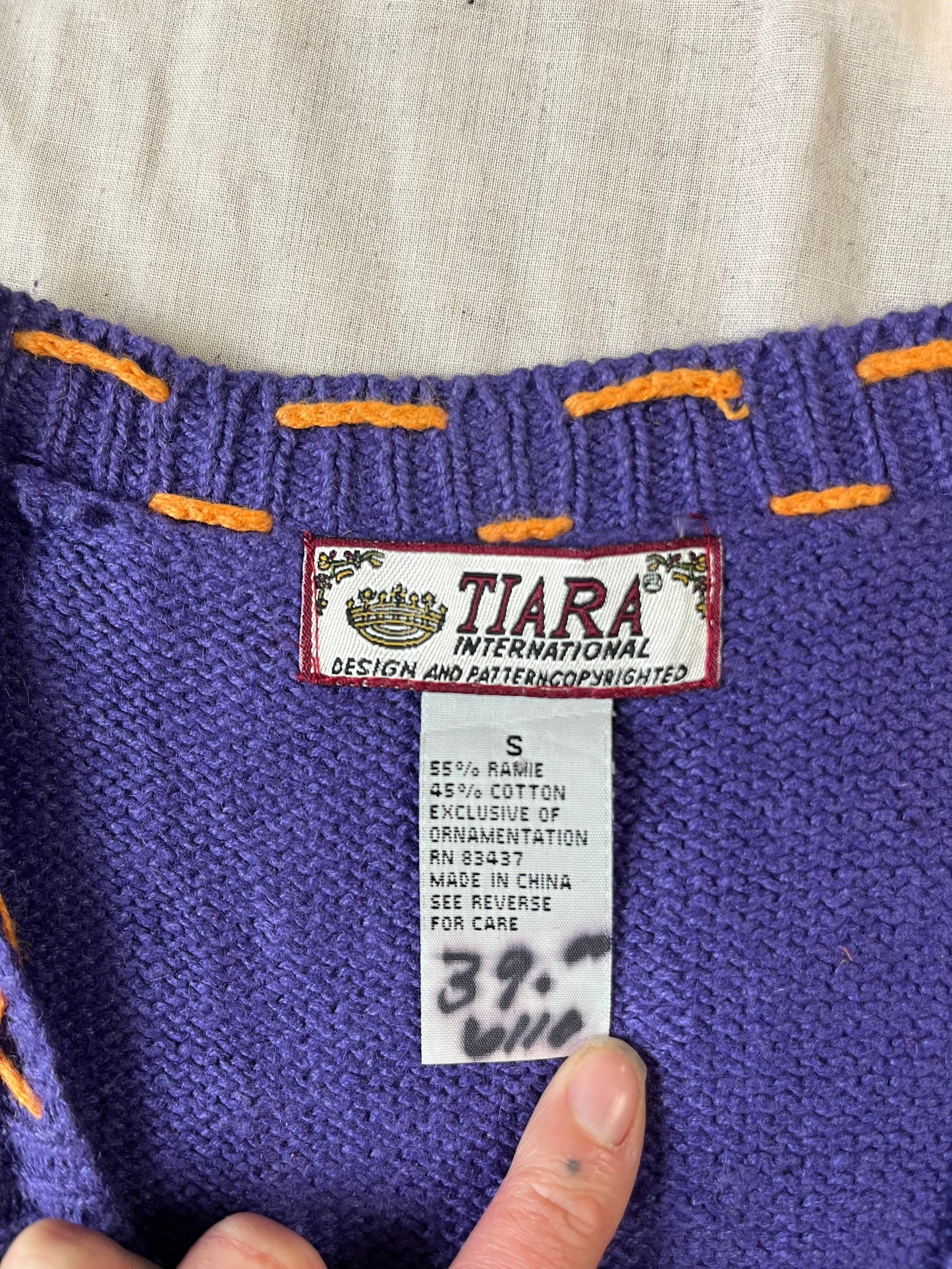Witchcraft 1990s Halloween Sweater Vest M