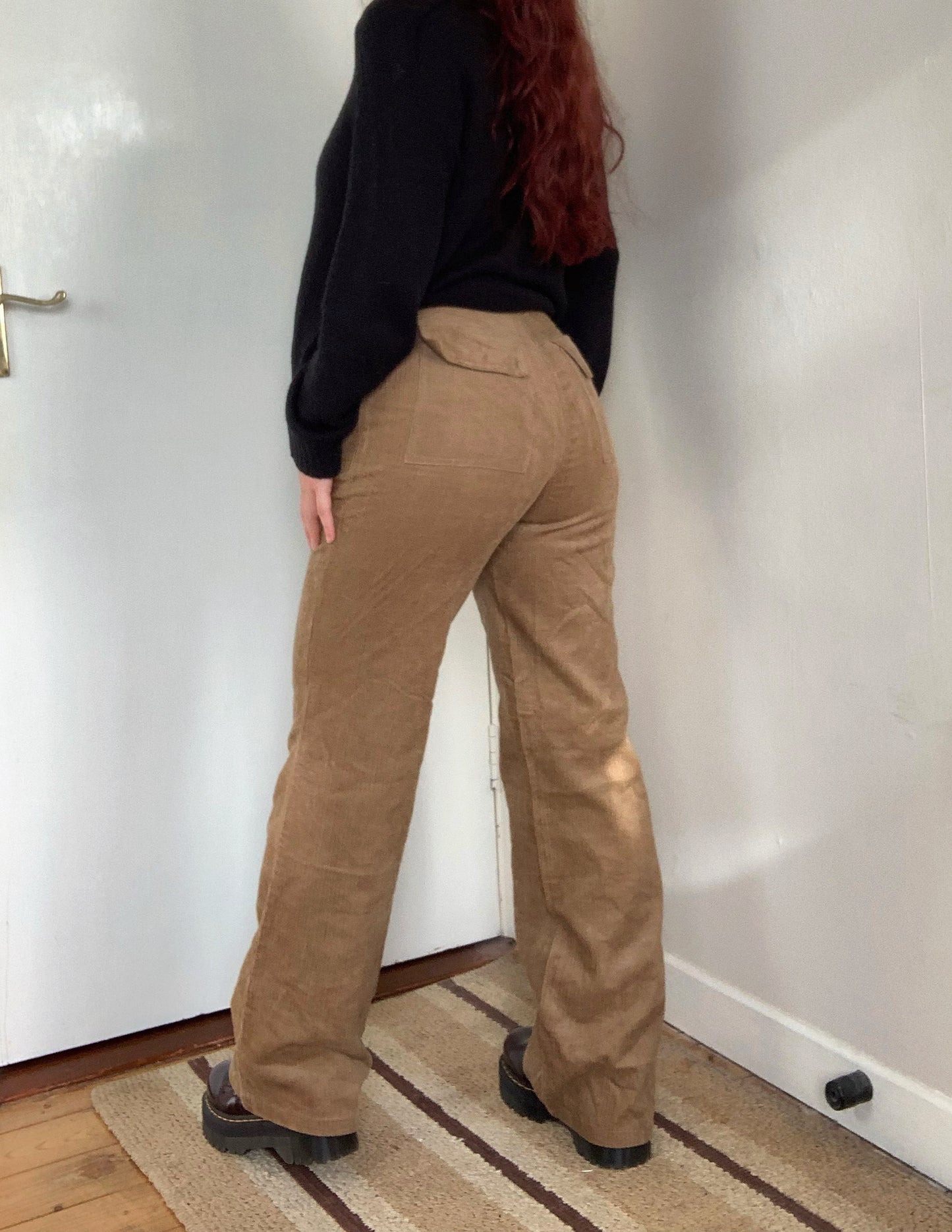 Kayleigh 90s Corduroy Pants UK 12-14