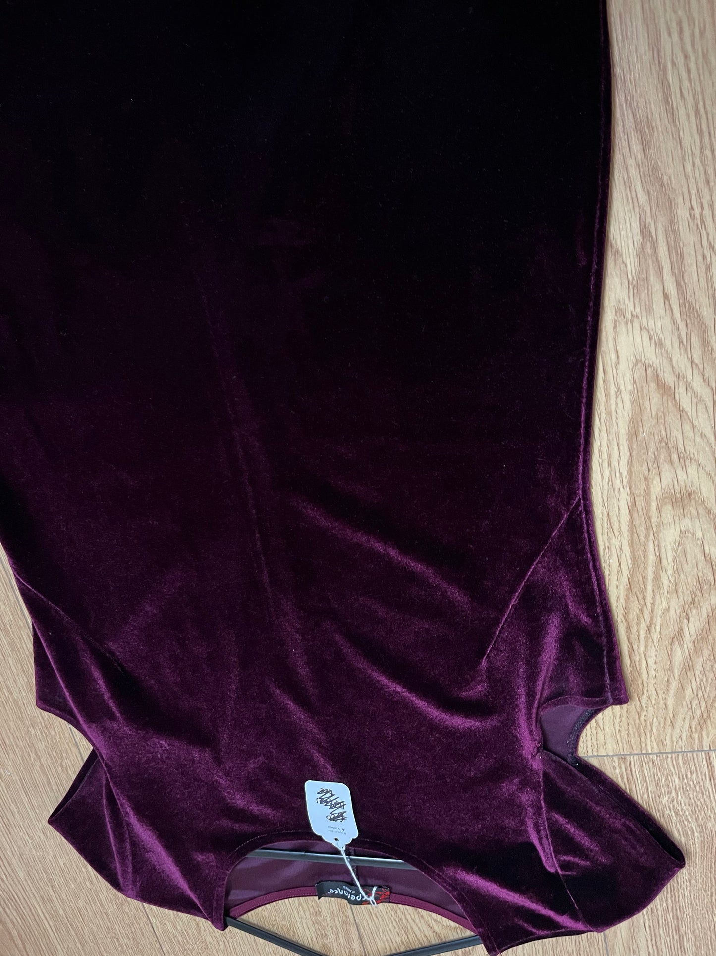 2000s Velvet Dress UK 12