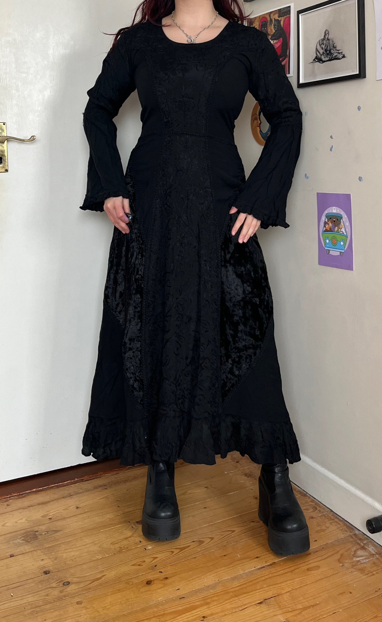 Bares Velvet Dress UK 12