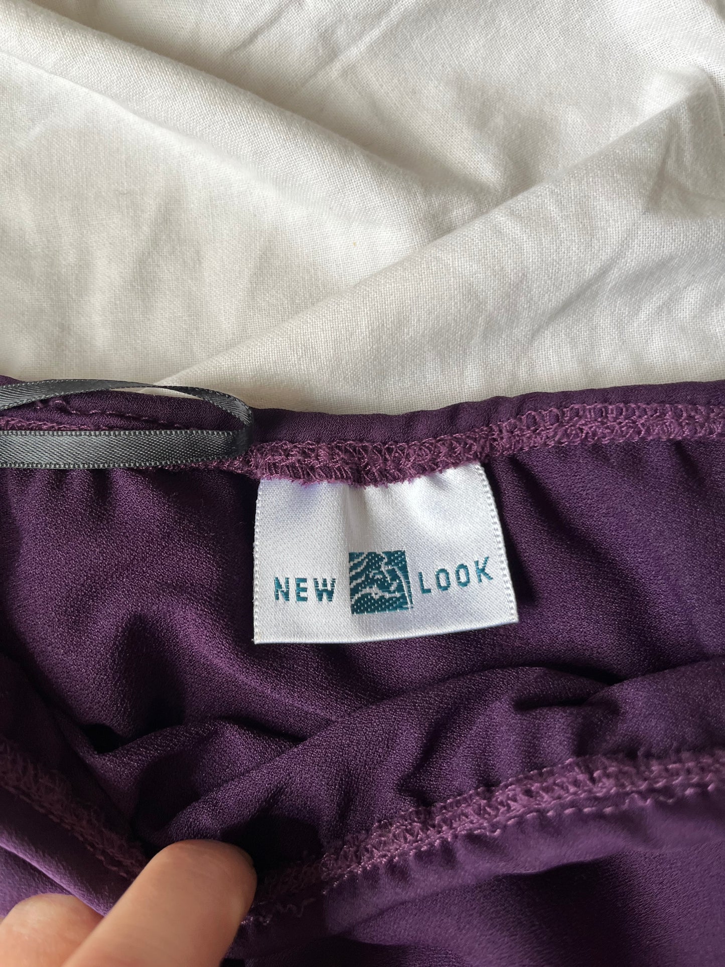 Purple New Look Skirt UK 8-10