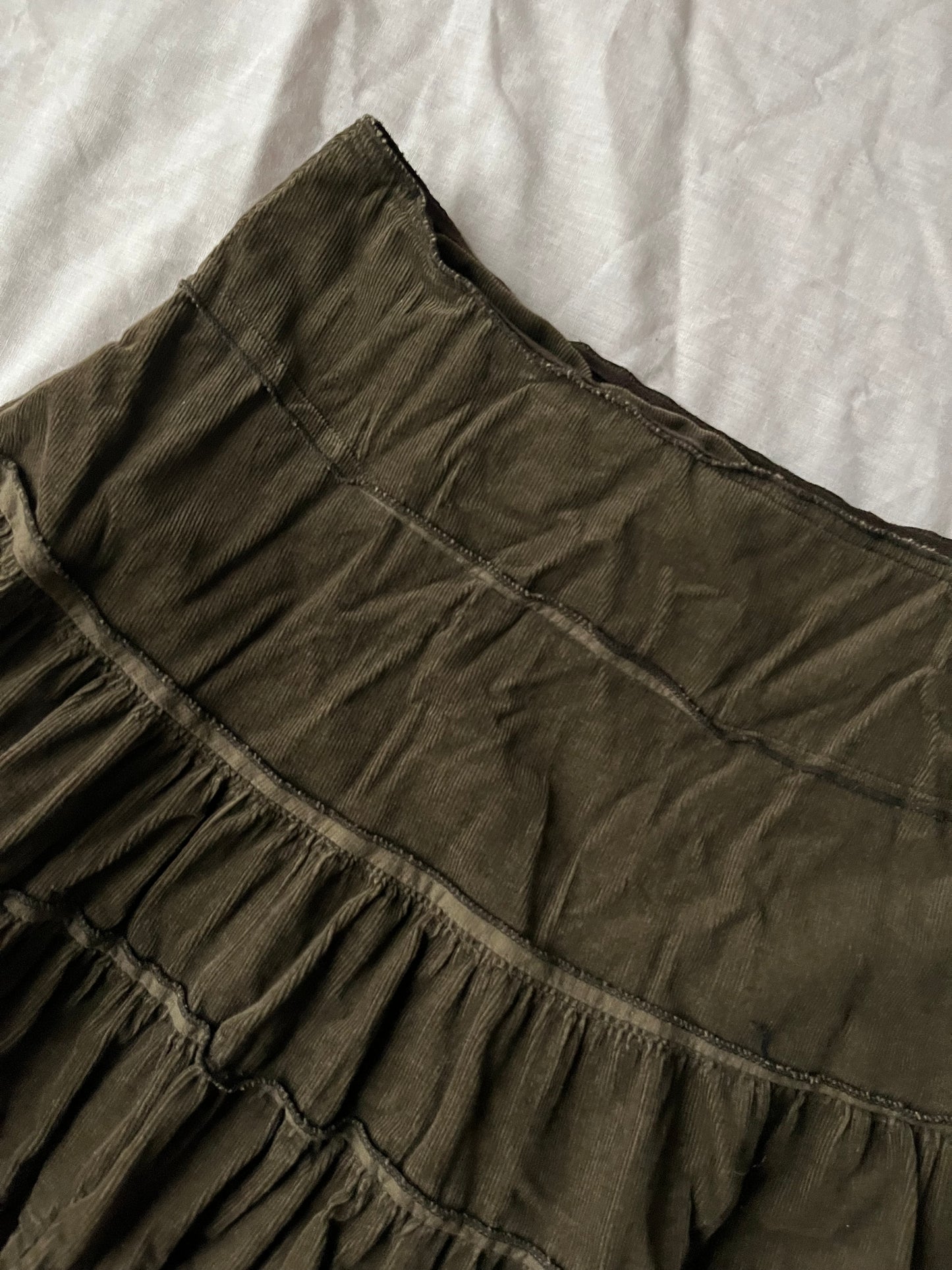 Brown Corduroy Fairy Skirt - UK 10