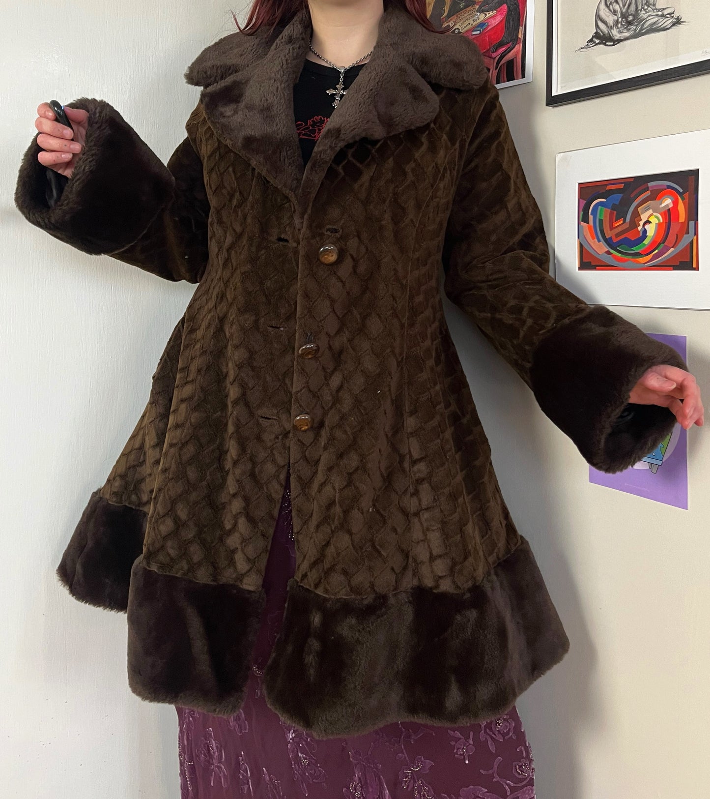 Aurora 1970s Coat UK 12-16
