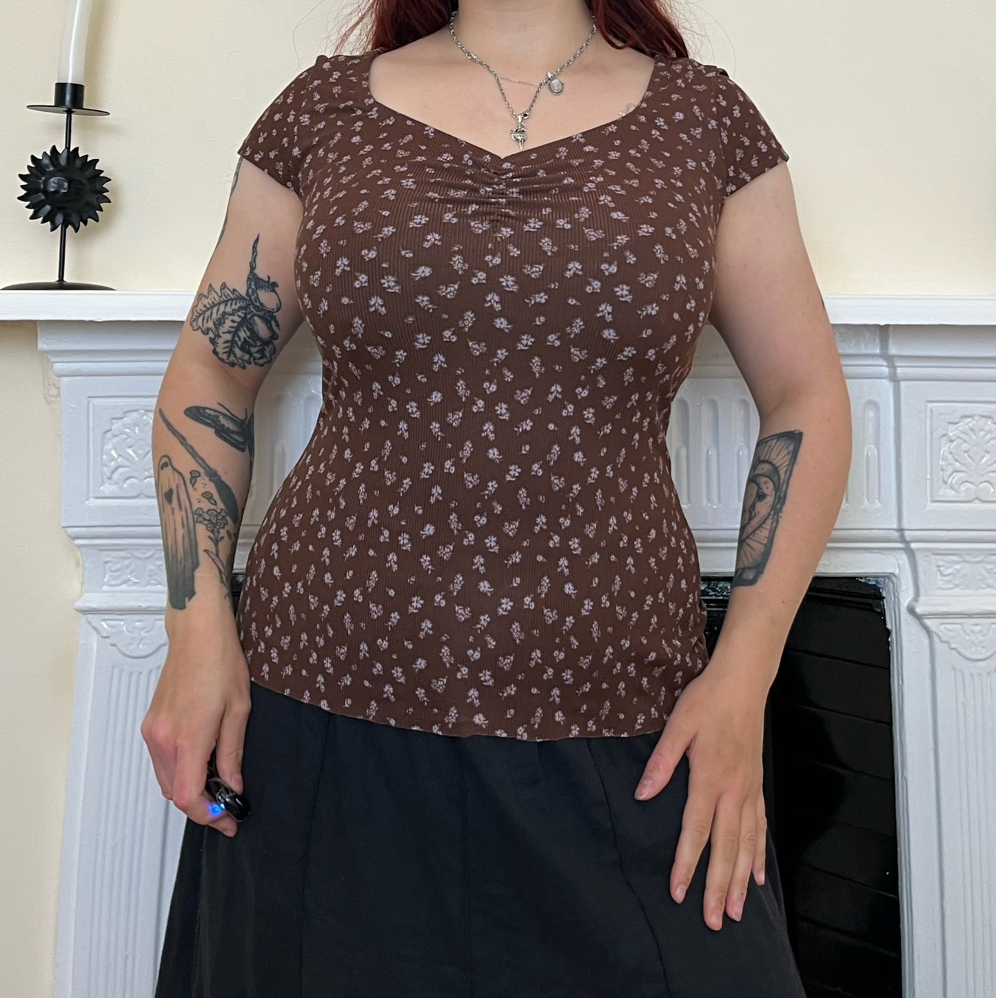 Floral Top UK 10