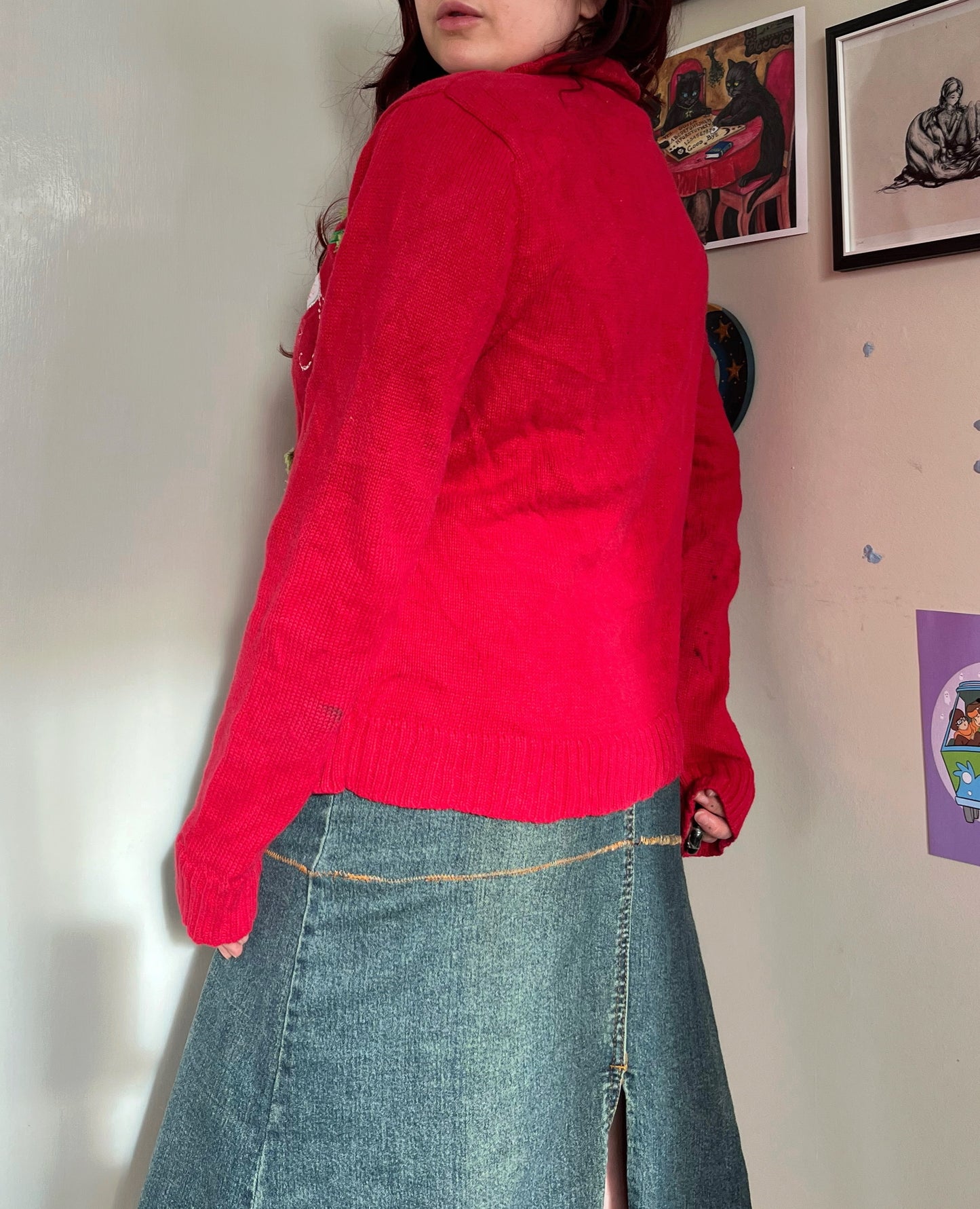 Robin 1990s Cardigan UK 4-14/M