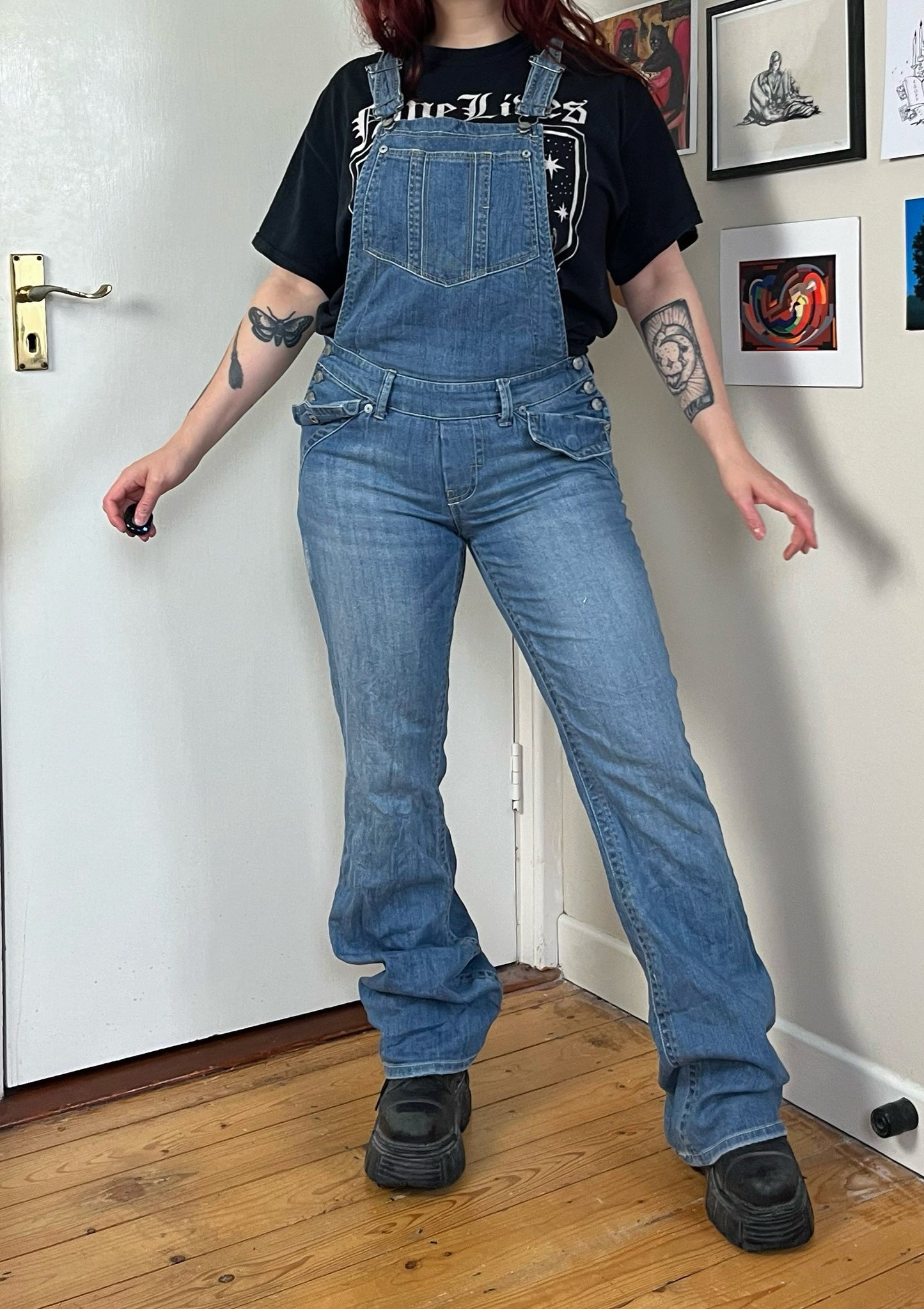 Layla 90s Dungarees UK 10