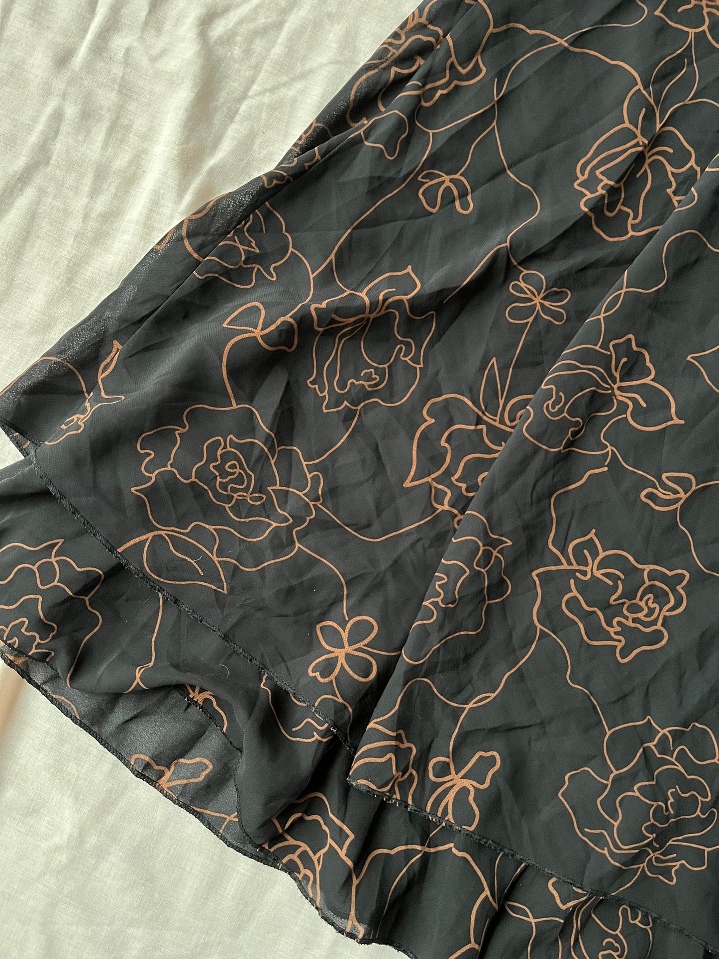 Black Mesh Skirt - UK 6-12