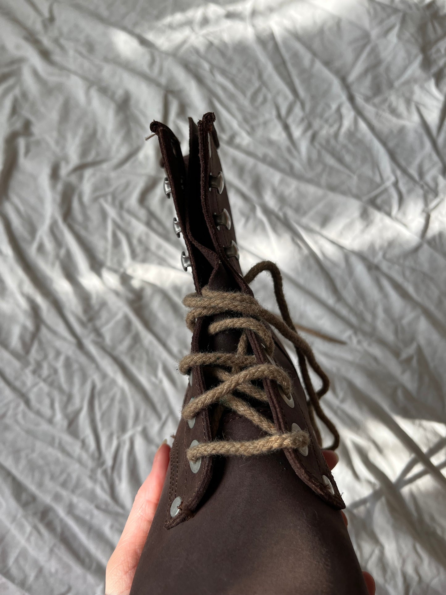 1990s Brown Dockers Boots UK 4/EU 37