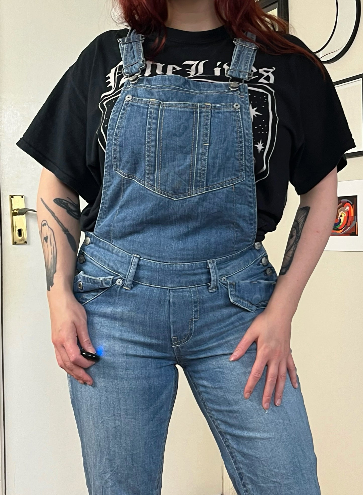 Layla 90s Dungarees UK 10