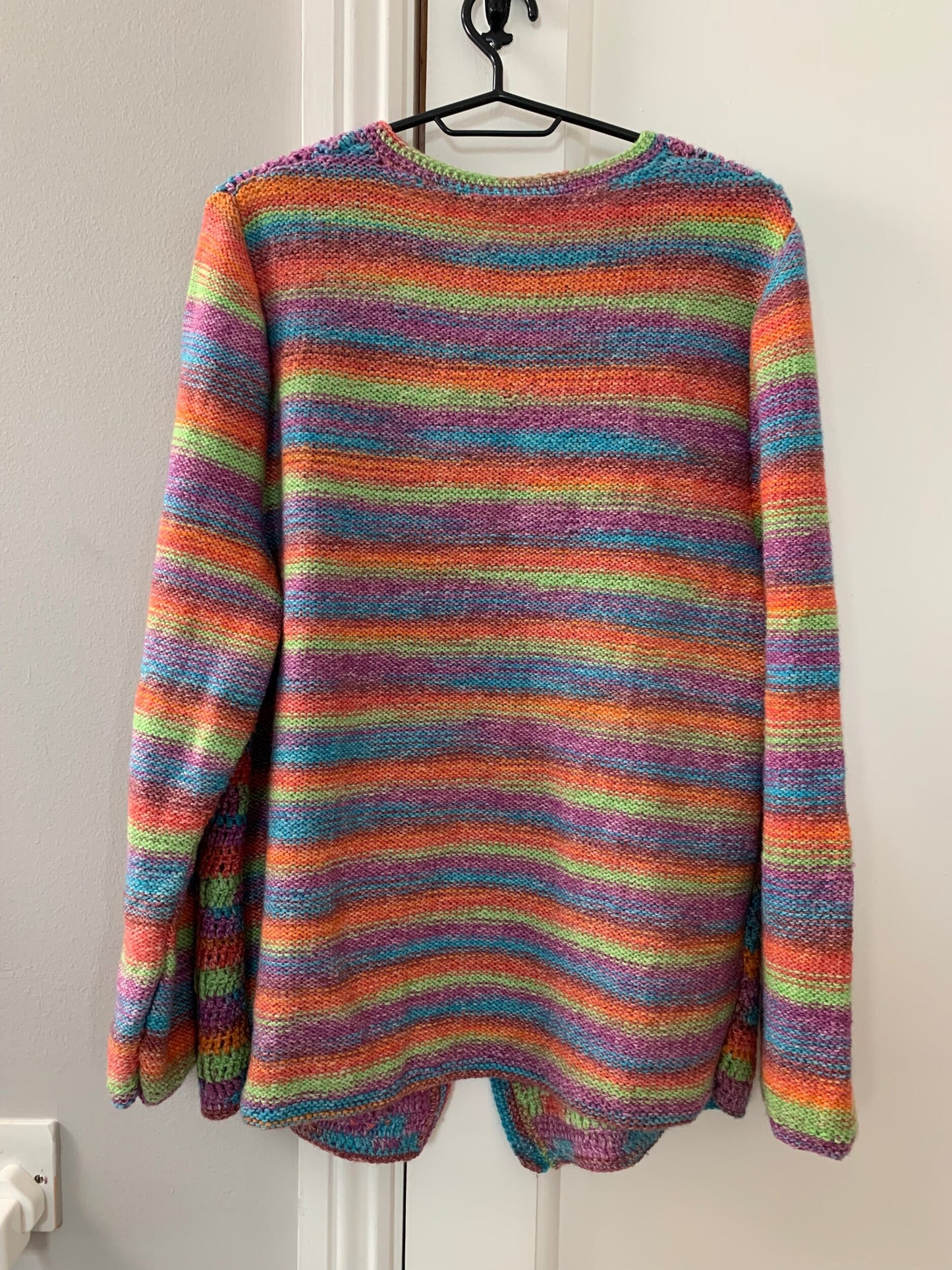 Rainbow Y2K Cardigan UK 4-14/M