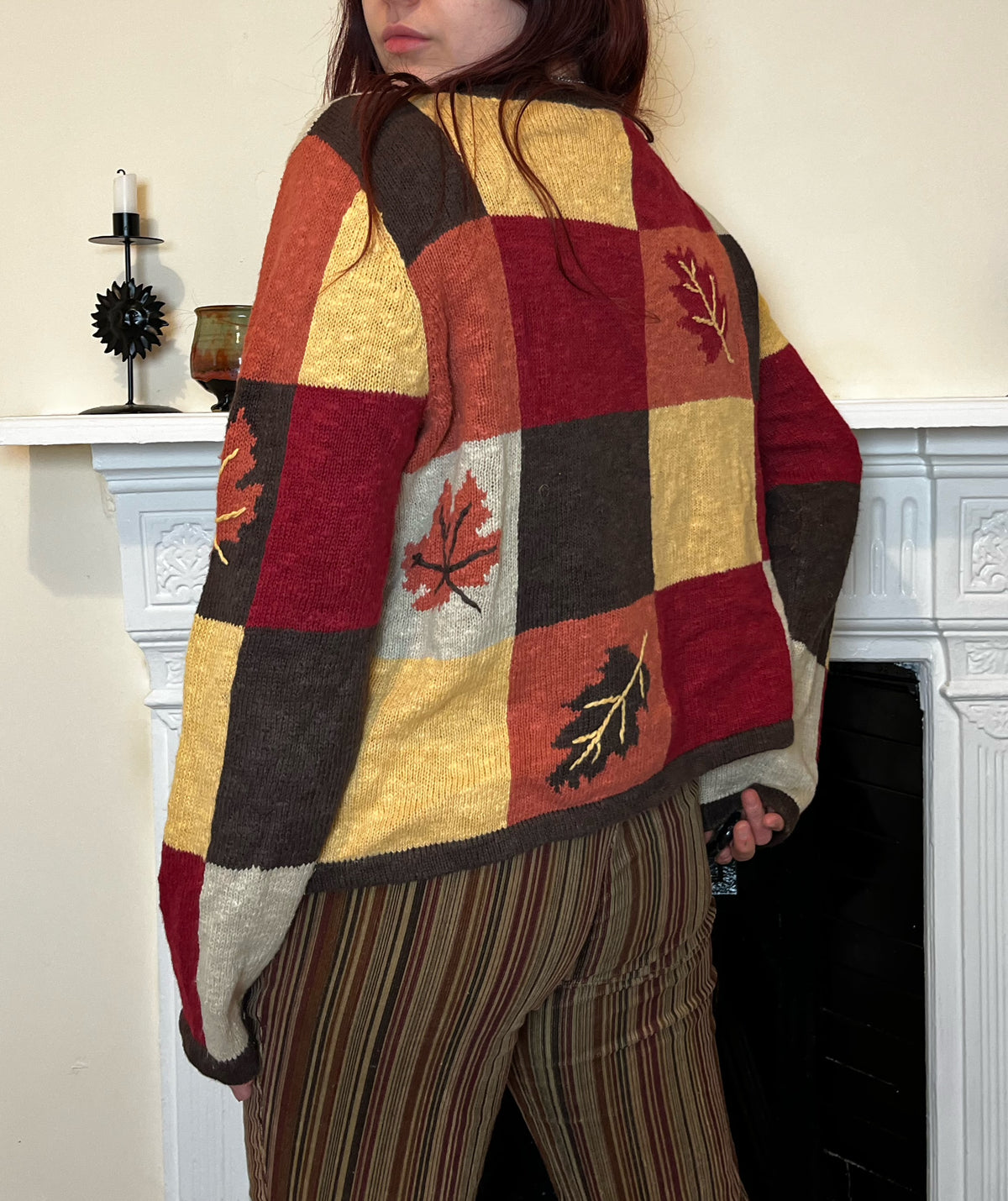 Patchwork Cardigan L