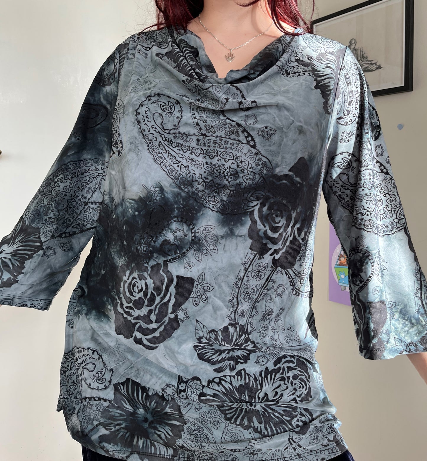 Floral Patterned Top - UK 18