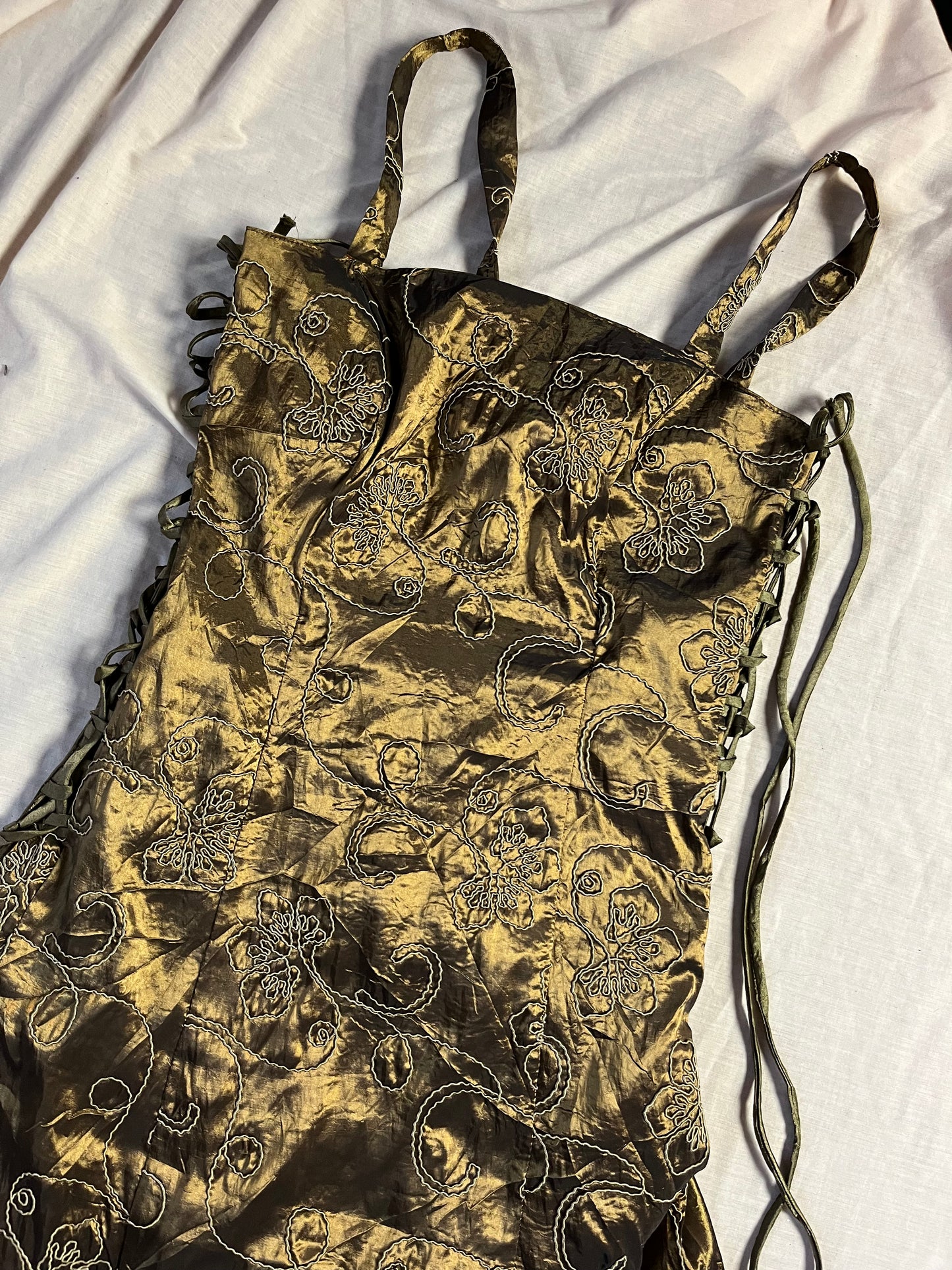 Brown Prom/Evening Dress - UK 8-10